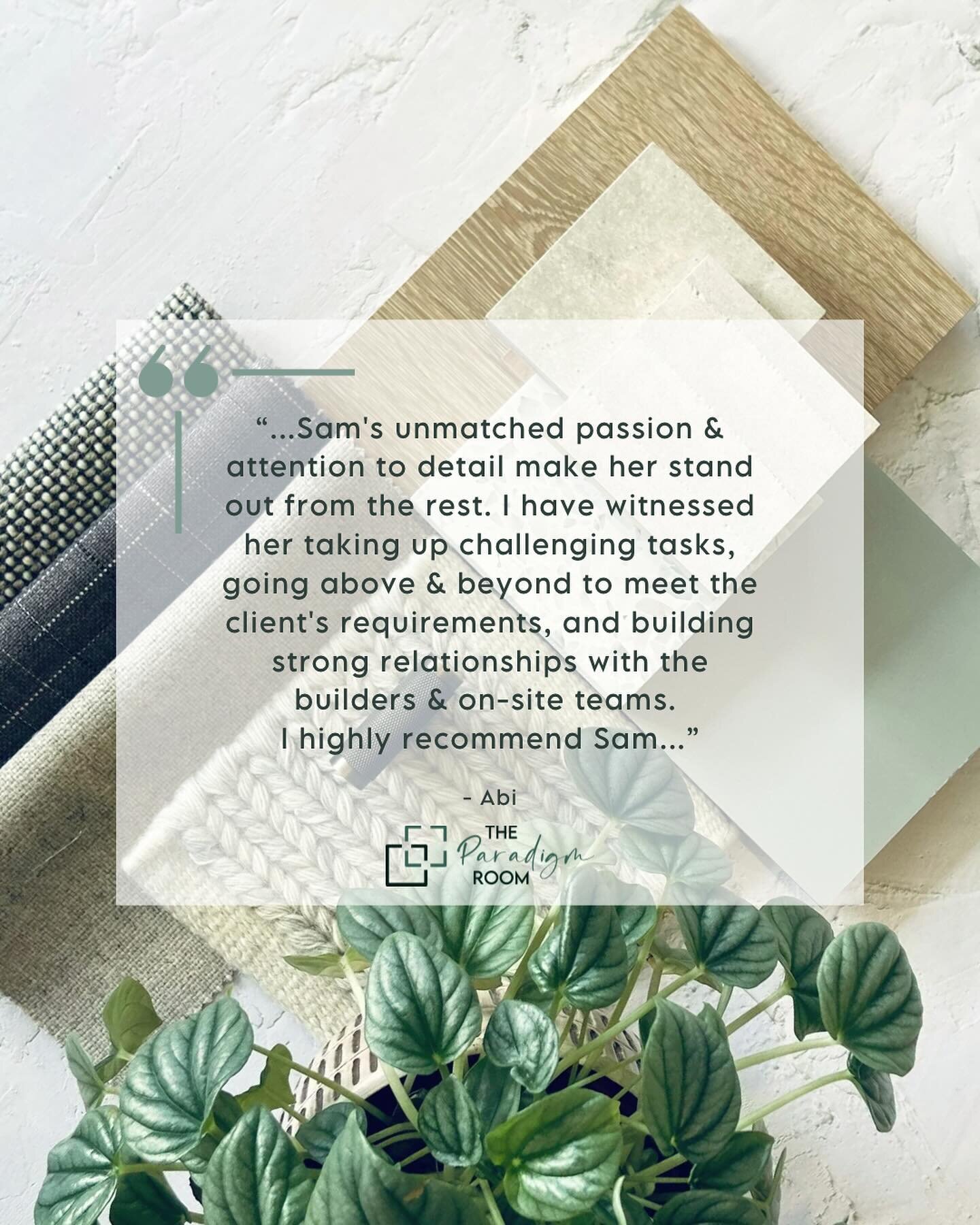 Testimonial | Part 2 of the beautiful words from Abi, who I&rsquo;ve had the pleasure to work with on multiple projects over the years✨

Swipe across for a repost of Part 1 🤍
.
.
.
.
.⁣
#testimonial #certifiedpassivehousedesigner #renovation #reno #