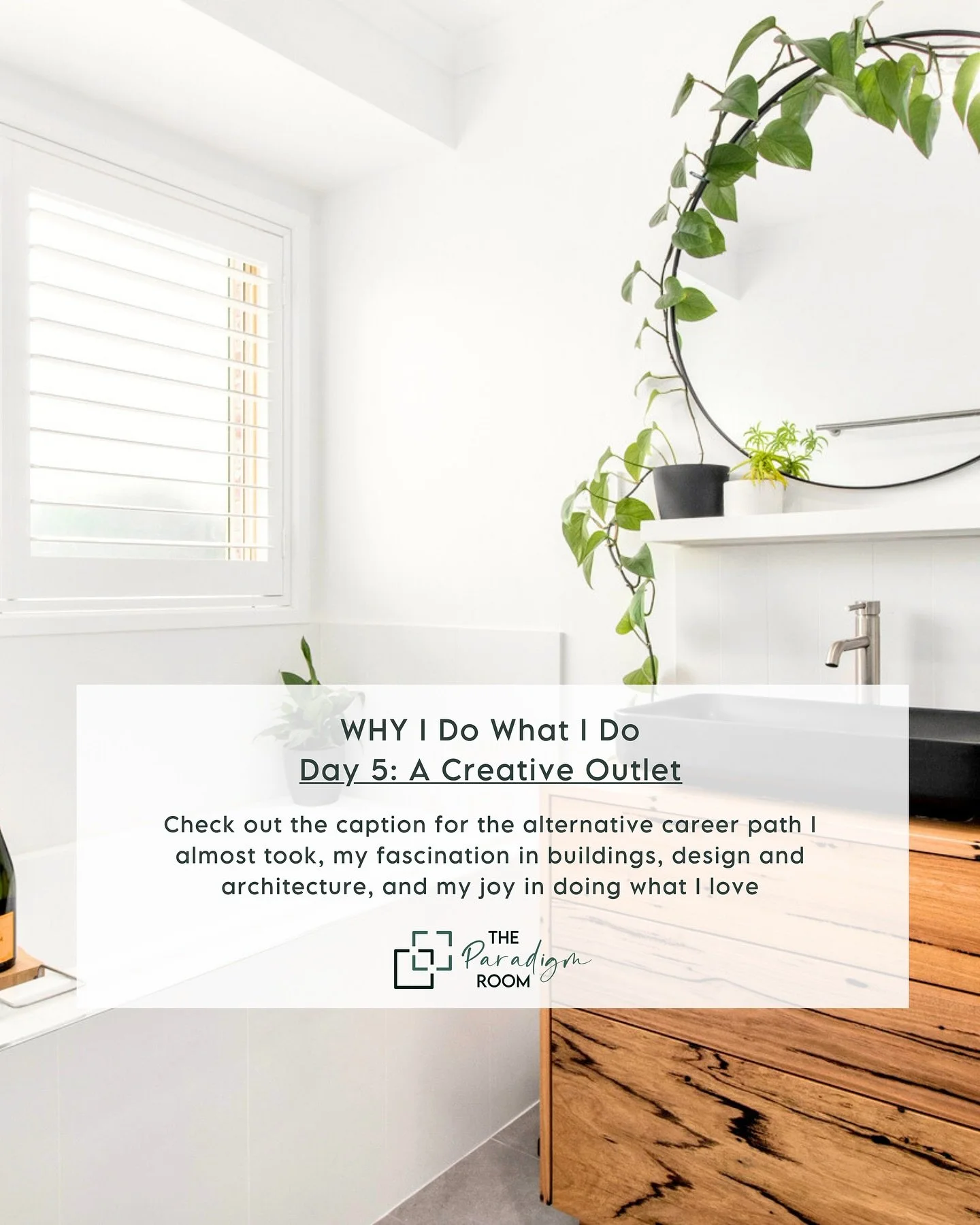 Day 5 of WHY I do what I do: MY CREATIVE OUTLET

On a more positive note than the darker side of design that I&rsquo;ve shared with you over the past few days, design is ultimately my creative outlet.

From the earliest days when asked what I want to