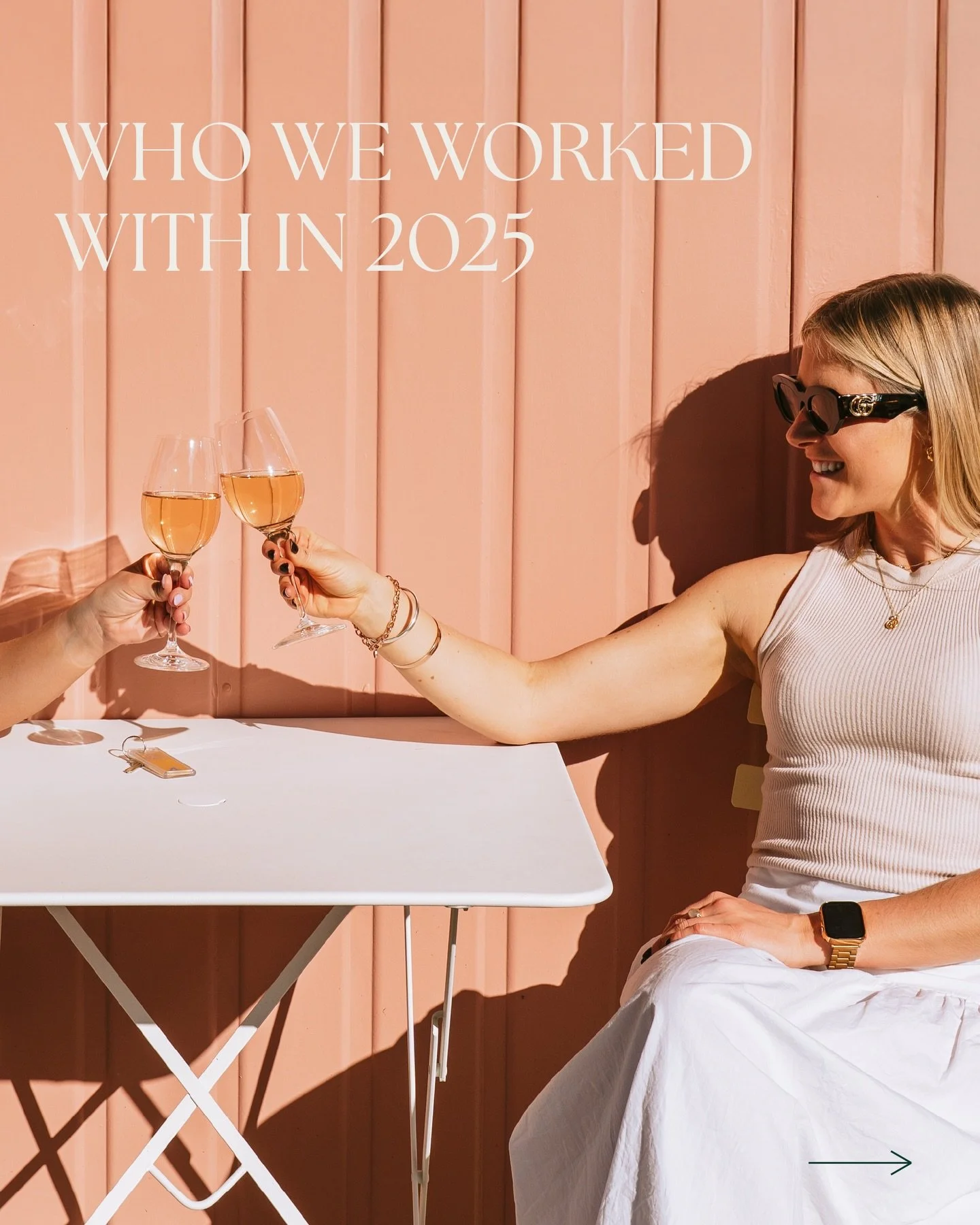 Looking back on 2025 with a very full heart. ❤️ 

Working with over 30+ brands, I feel incredibly grateful for every client who chose to work with me and my team, and trusted us with their business and our process. This carousel represents a year of 