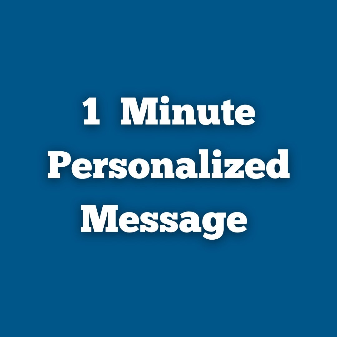 1 Minute Personalized Video