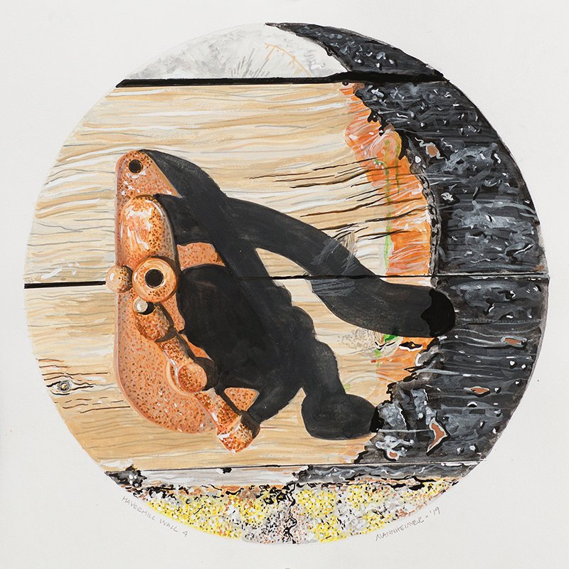 Rust, Giclle, on Fluid Paper, 18"x18", 2021
