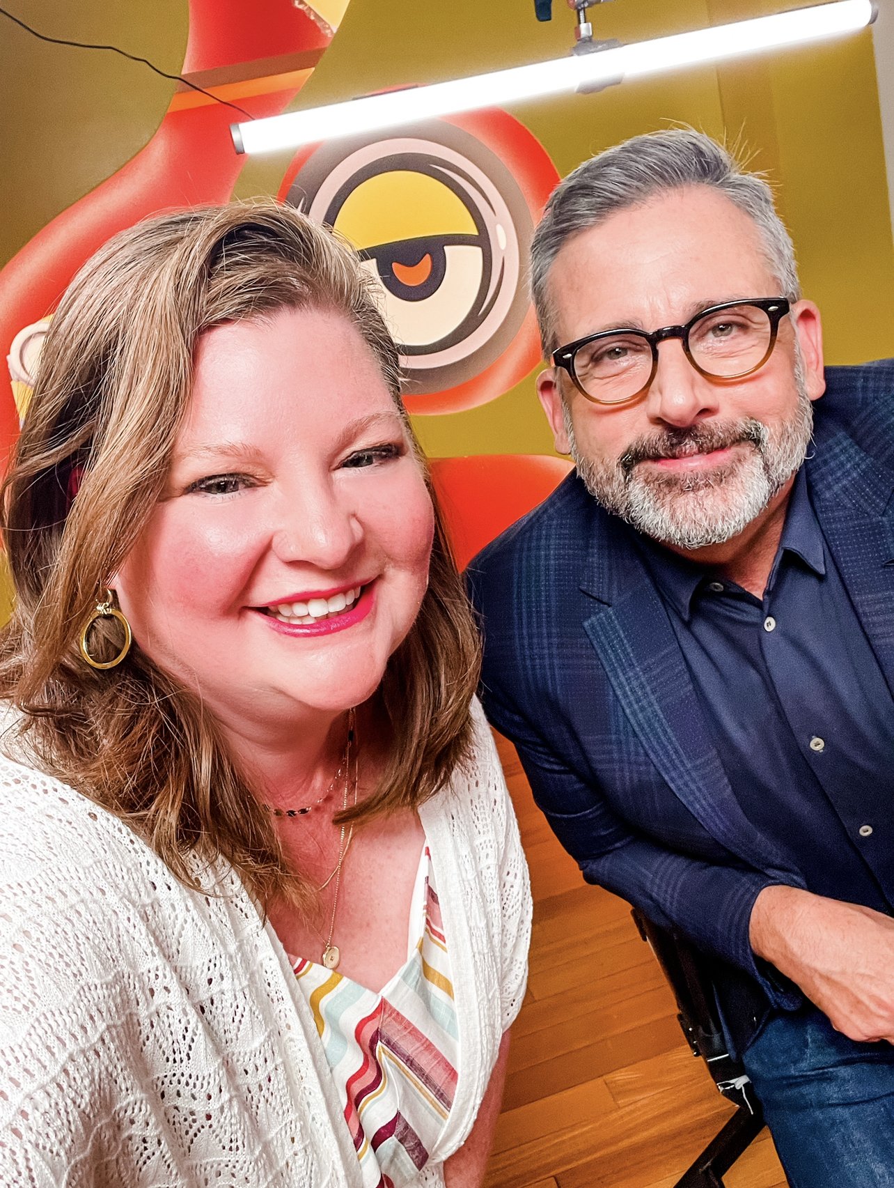 Heather and Steve Carell Minions.jpg