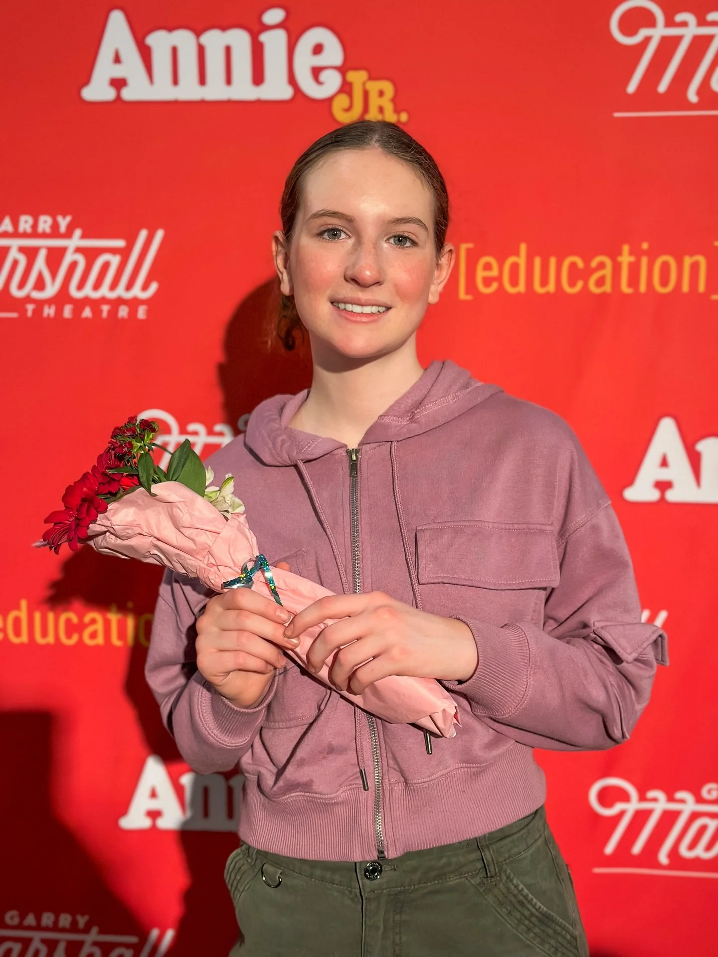 🤩Proud mom/wife moment! I can&rsquo;t let this year go by without telling you how proud I am of Chris and Channing! Channing recently made her debut on the @garrymarshalltheatre stage in Annie! This was such a beautiful production and she was over t