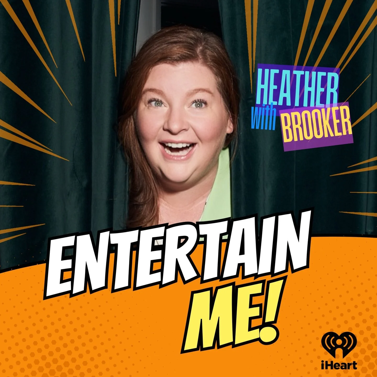 It was brought to my attention recently by my friend @gregariouslynch that I have never actually shared a post or talked about my podcast Entertain Me with Heather Brooker on @iheartradio 😮 I could have sworn I did! but nonetheless, I am so excited 