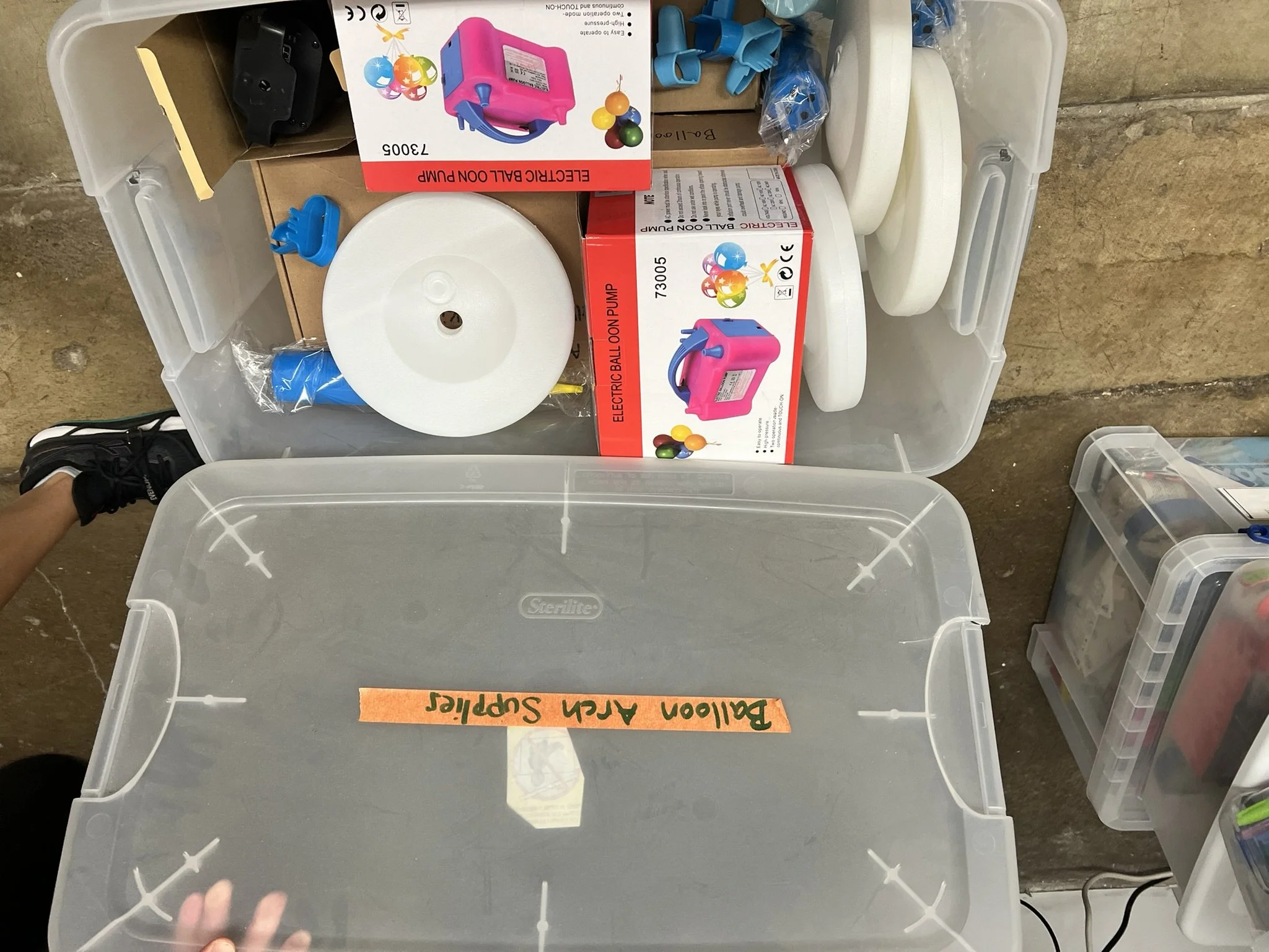 Supplies for Balloon Arch