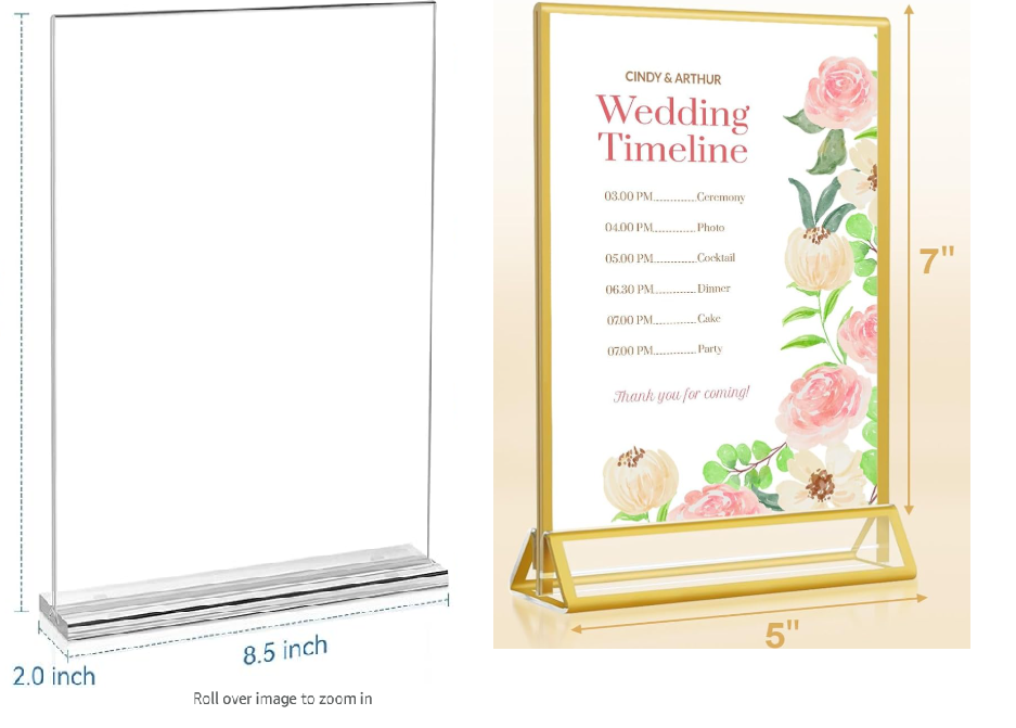 Sign Display Holders