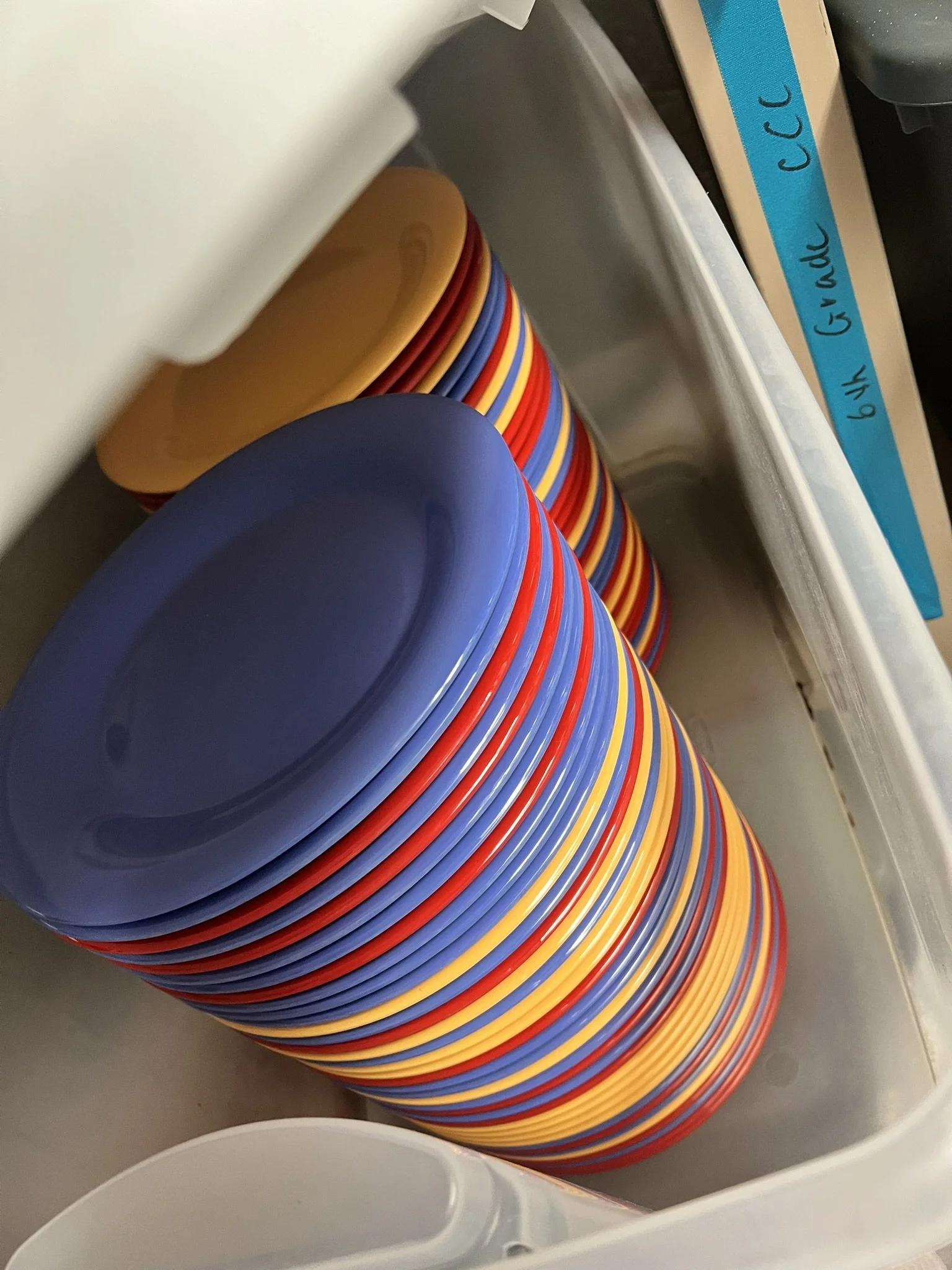 Plastic Plates (60+)