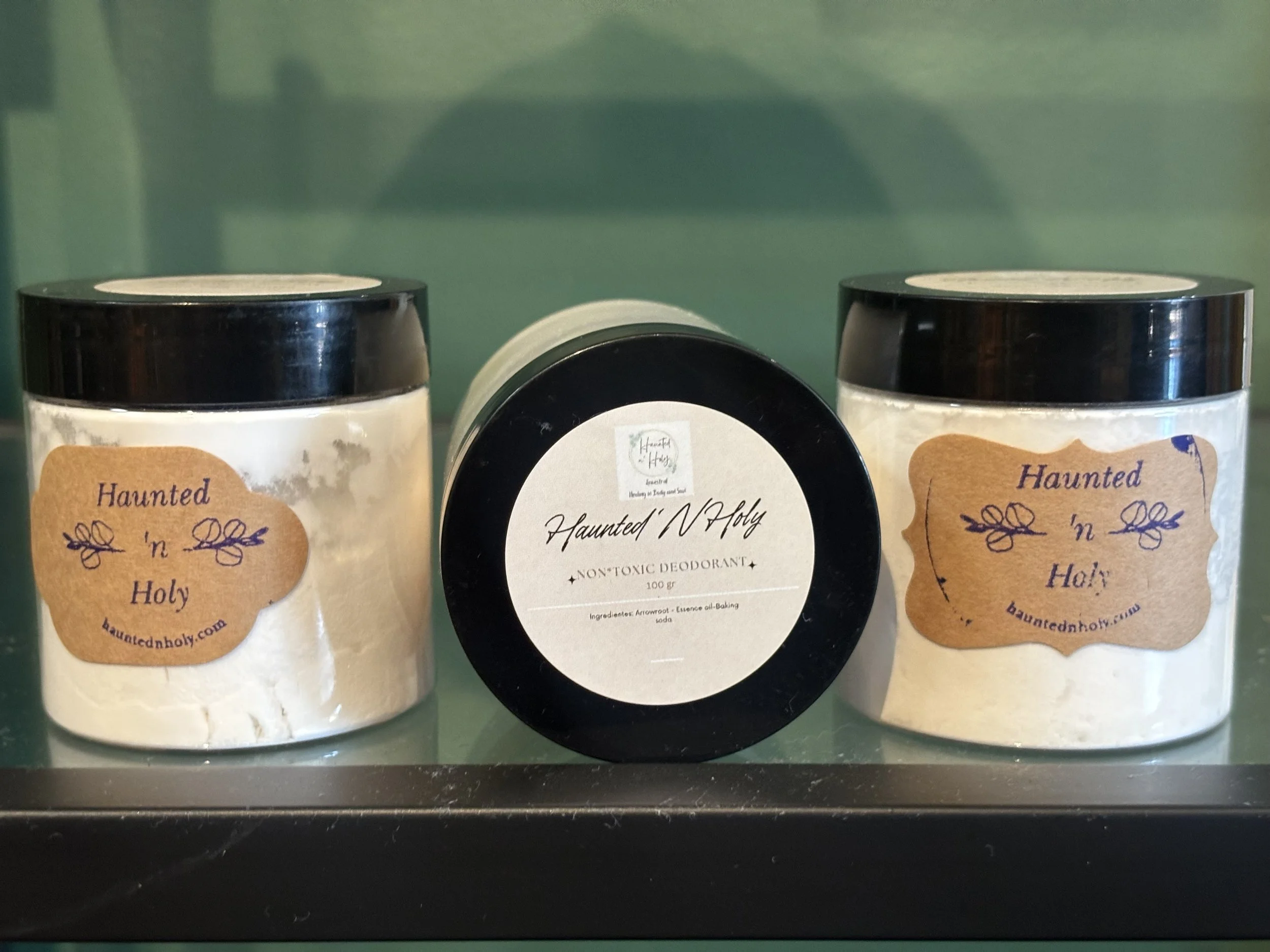 Non-toxic aluminum free deodorant