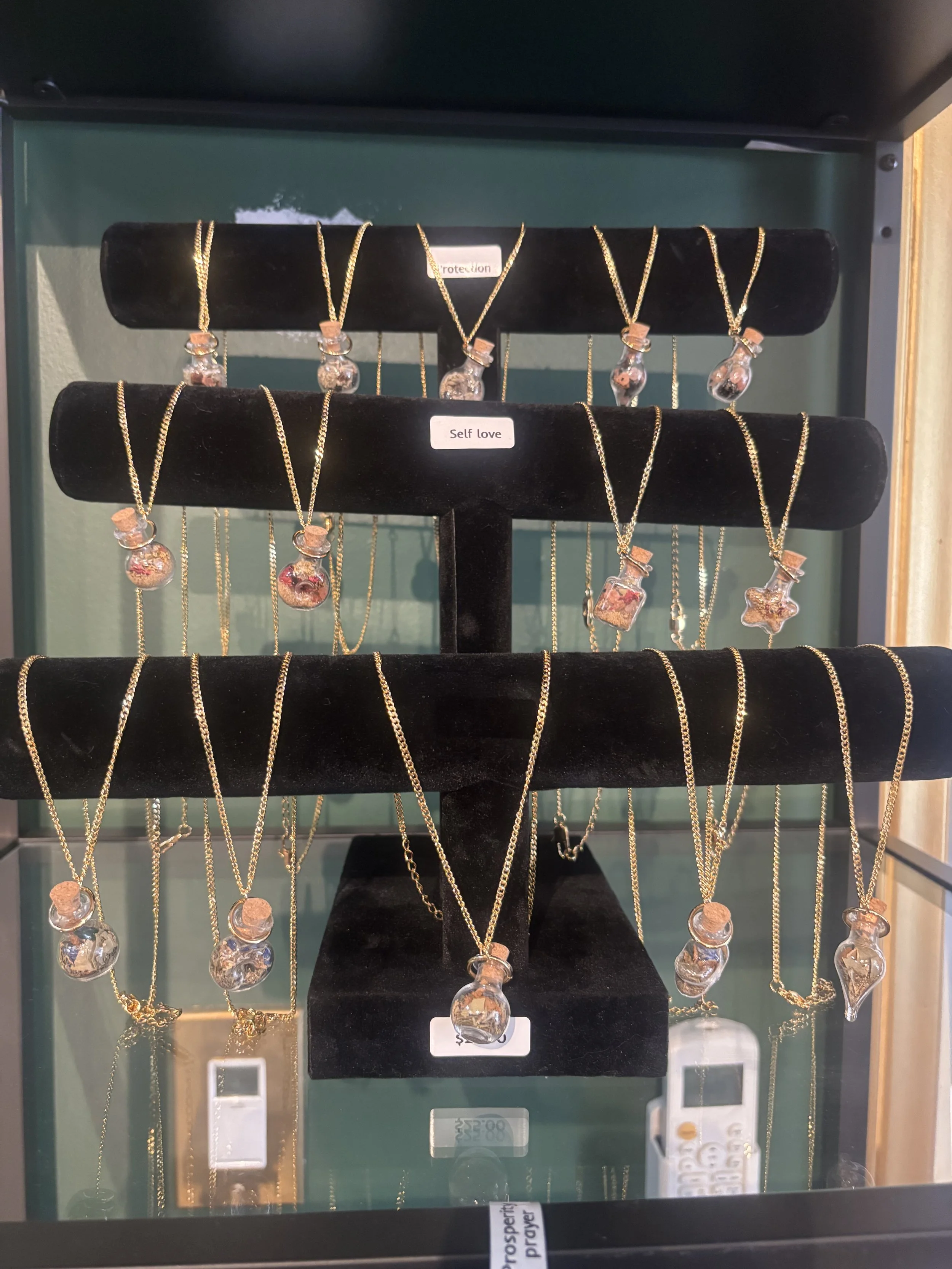 Magic Tiny Jar necklaces