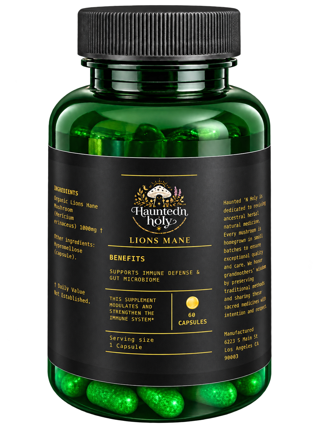 Lions Mane ONLY fruit supplements