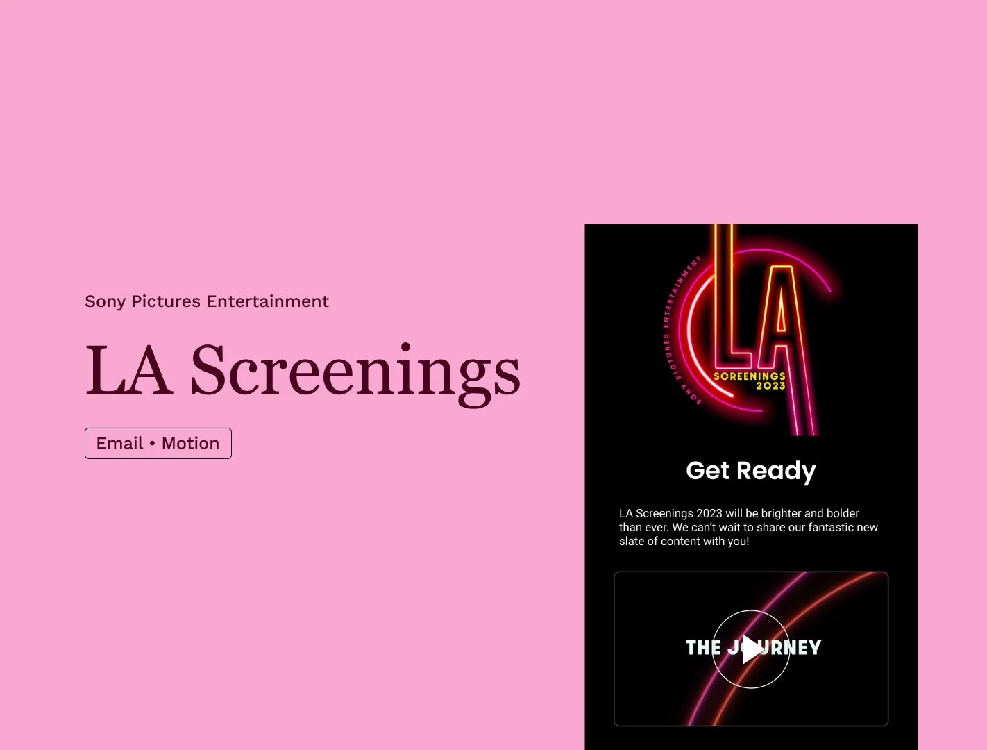 Sony Pictures Entertainment — LA Screenings