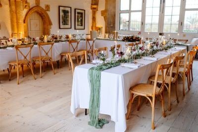small wedding reception at butley priory, suffolk 