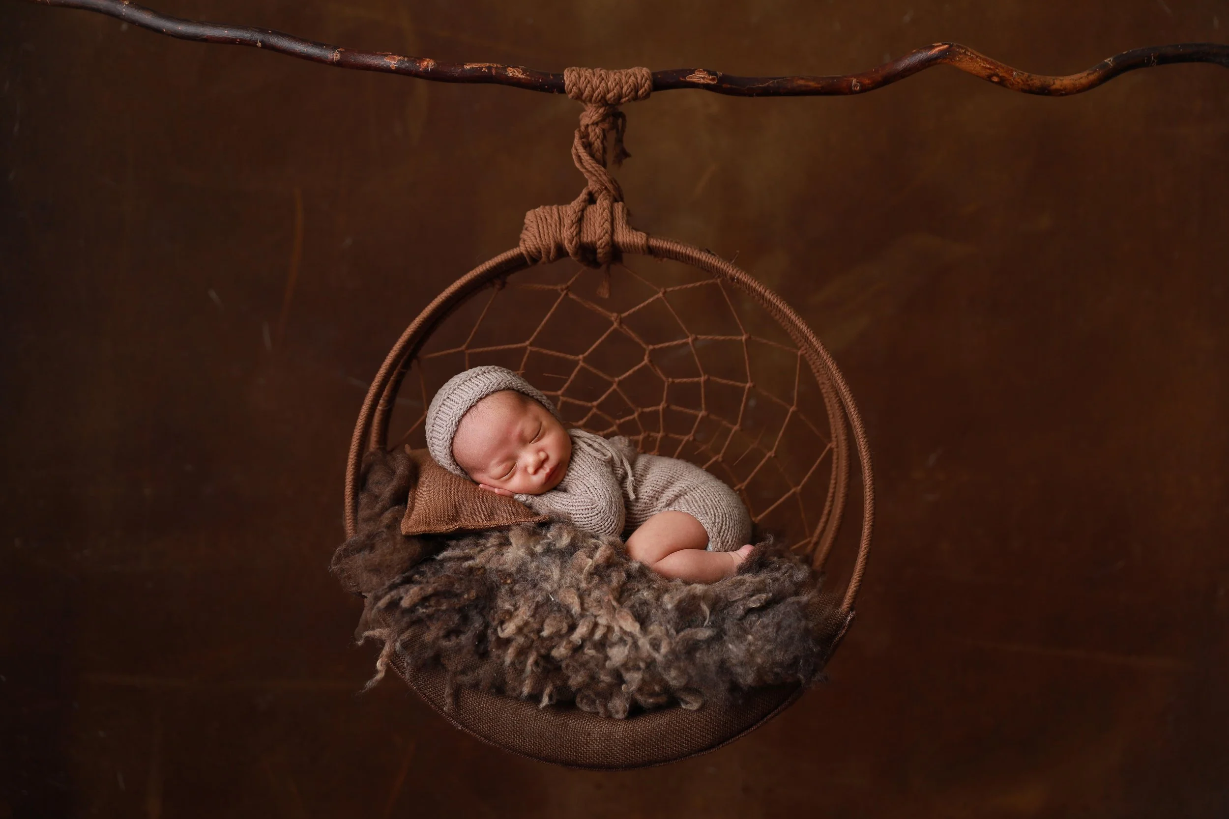 Composited image for newborn photography safety in Palm Desert