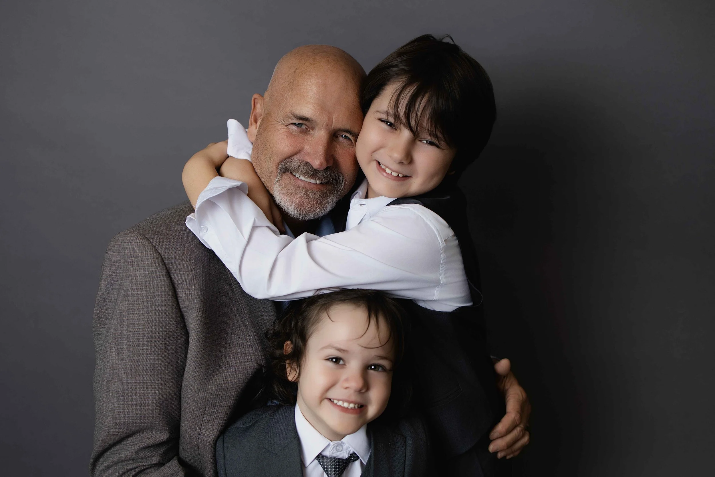 Palm desert family photography studio shoot