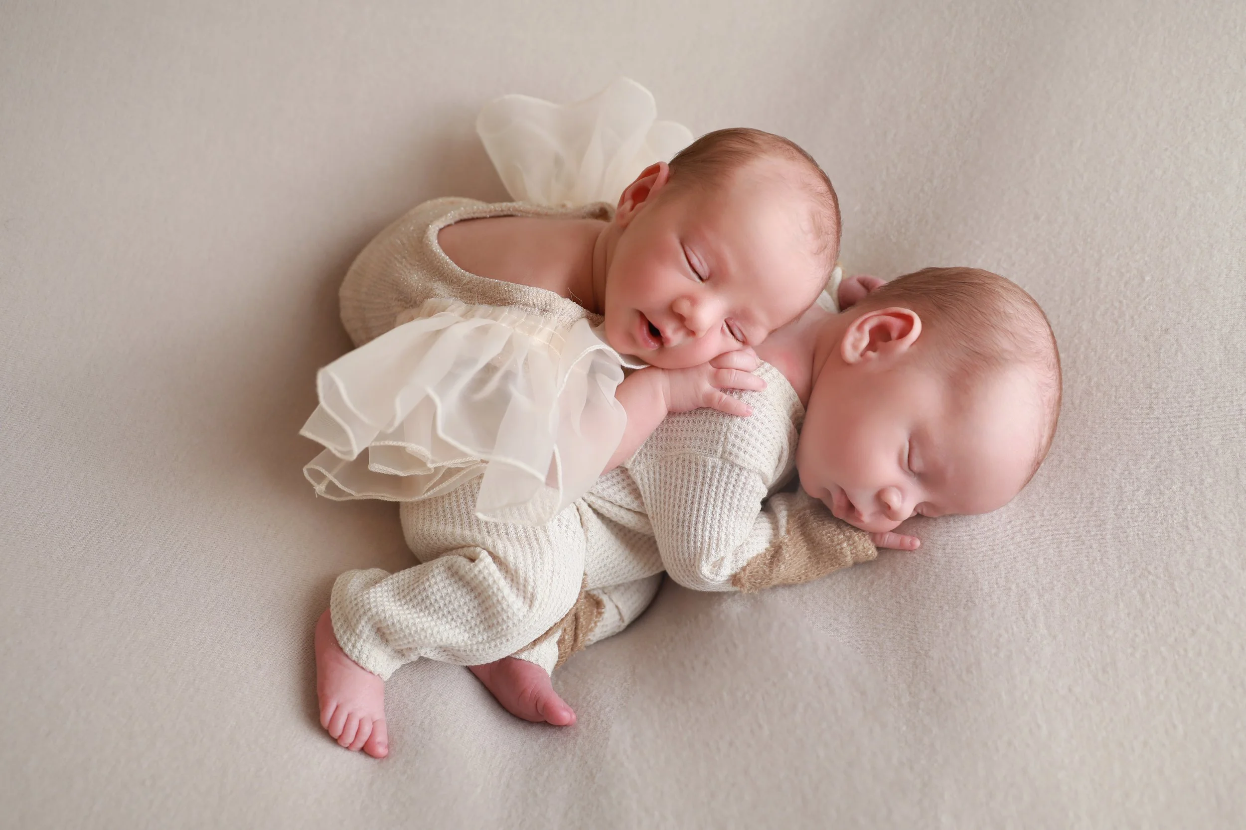 Professionally styled newborn portrait created during a full-service Palm Desert newborn photography session