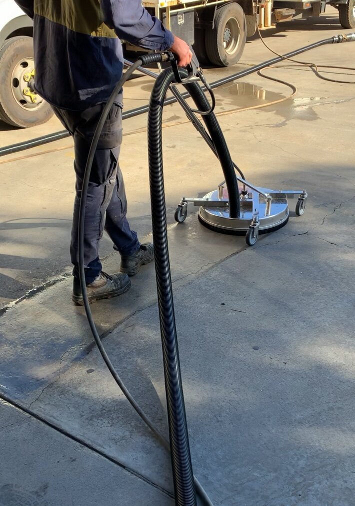 Industrial Hot Water Pressure Washing With Recovery 