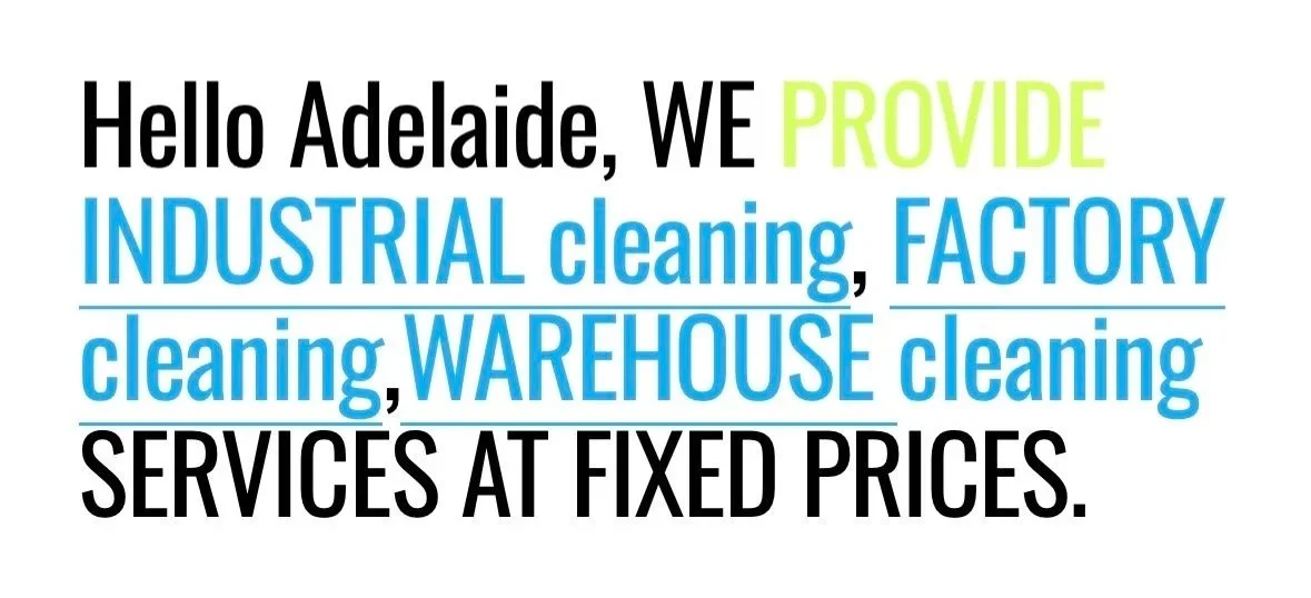 Industrial Floor Cleaning Adelaide: Smart Sweep and Scrub Sequence