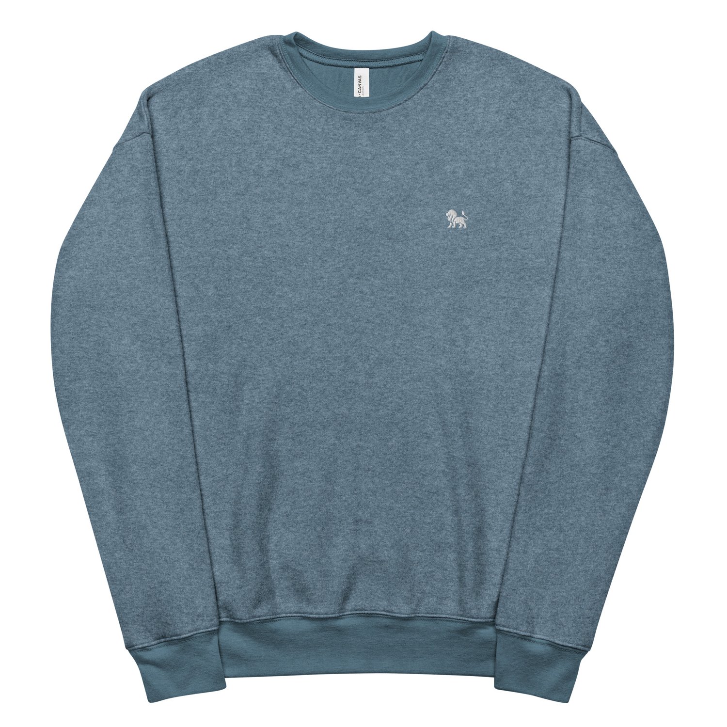 Sueded Fleece Sweatshirt - Blue — STAN WILD