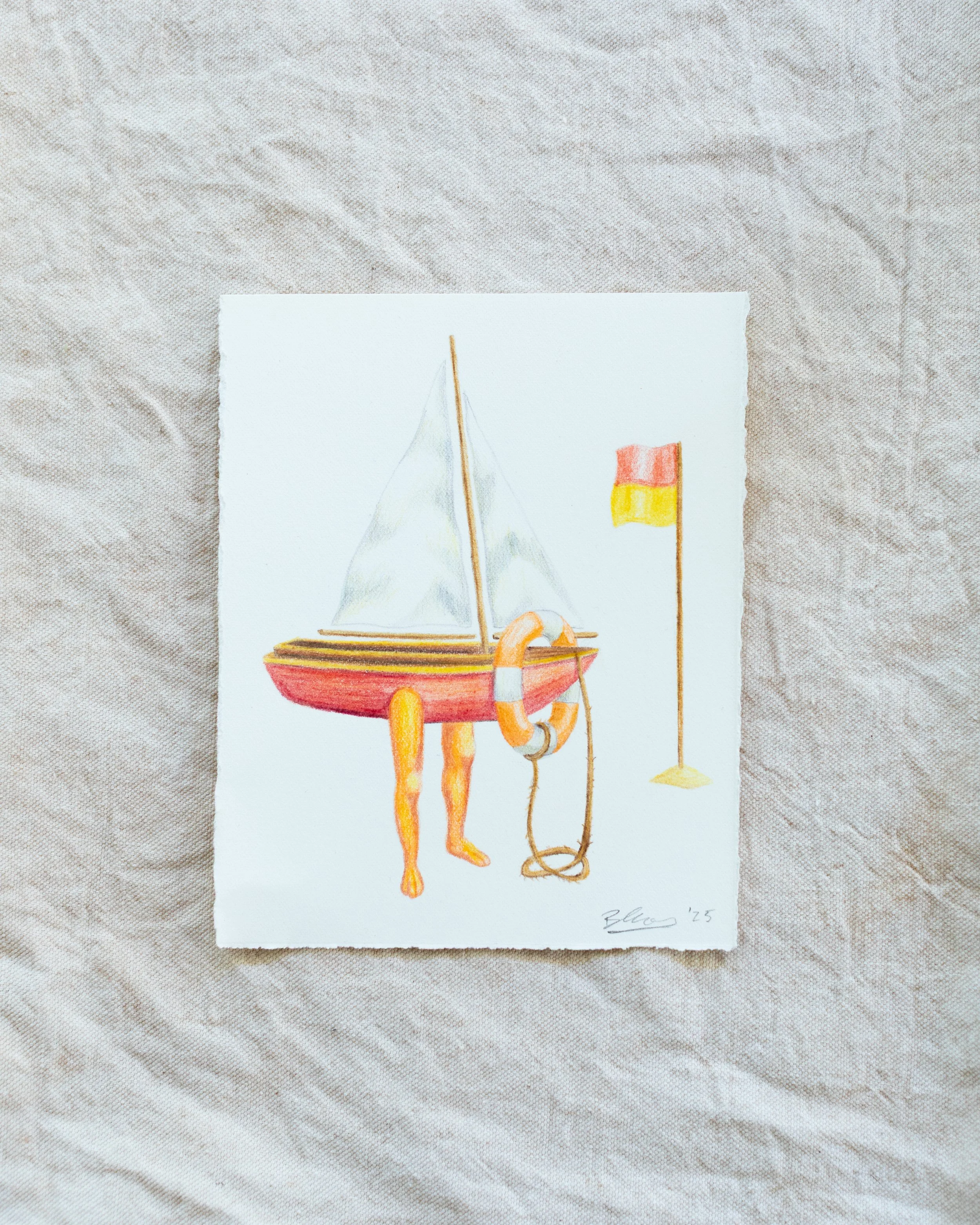 "Swim Between The Flags" - The 12 Boats of Christmas