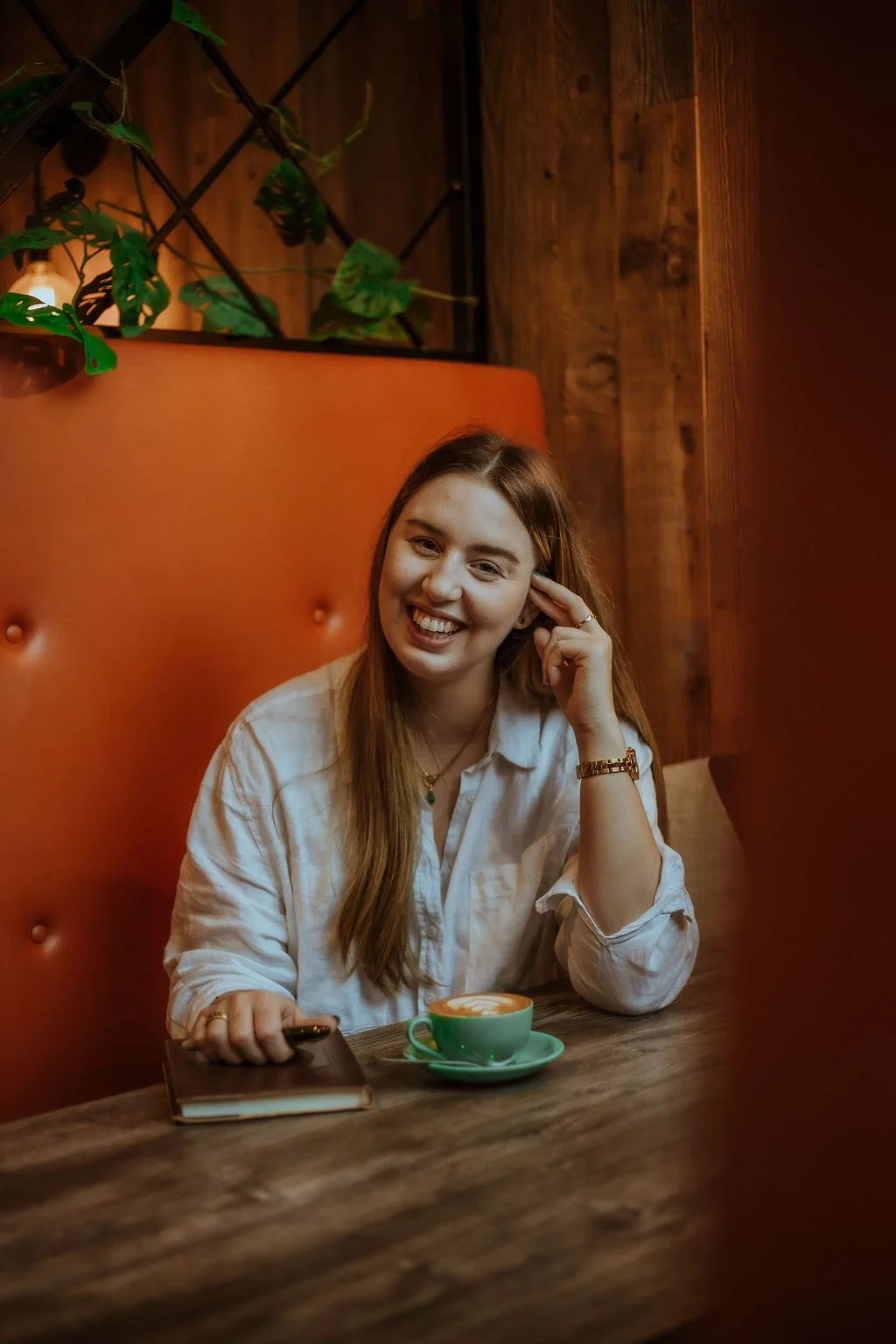  Female brand photography in cafe   