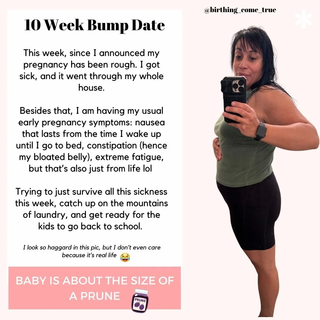 10 weeks and barely hanging on 😅

Since announcing this pregnancy, it&rsquo;s like life said, &ldquo;Let&rsquo;s level up the chaos!&rdquo;
We all got sick (yep, the whole house 😩), and I&rsquo;ve been living that glamorous life of all-day nausea, 