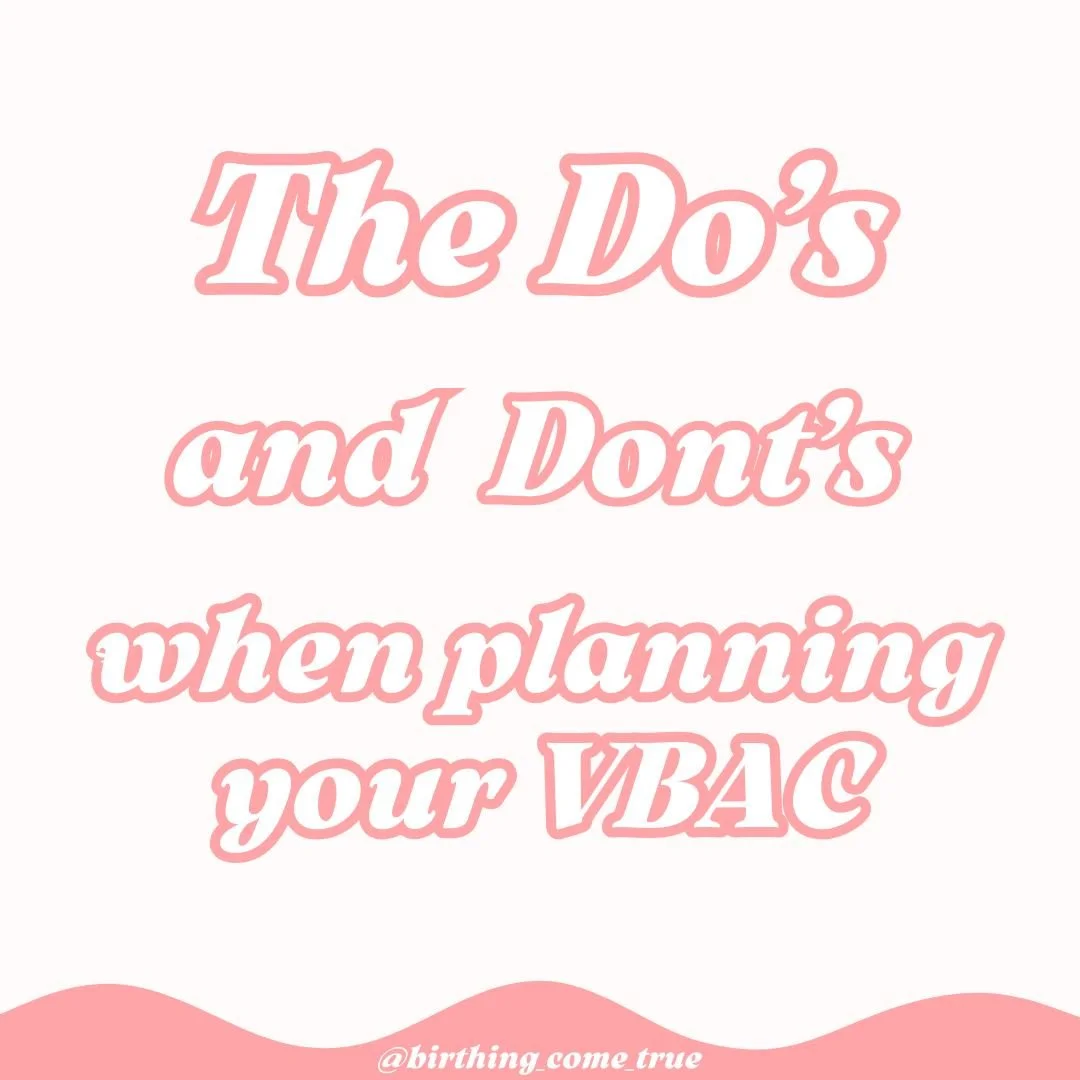 Let&rsquo;s talk about what actually helps (and what doesn&rsquo;t) on your VBAC journey👇
 
This path isn&rsquo;t just about the 'how' of giving birth, it&rsquo;s about reclaiming your voice, your power, and your right to be fully informed and suppo