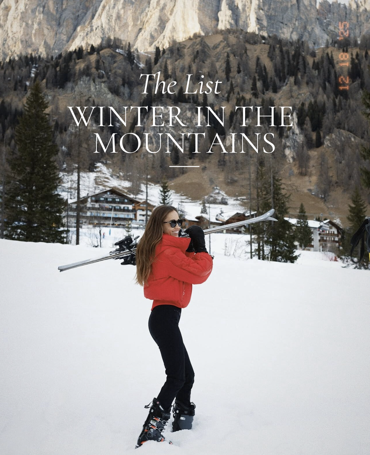 WINTER IN THE MOUNTAINS