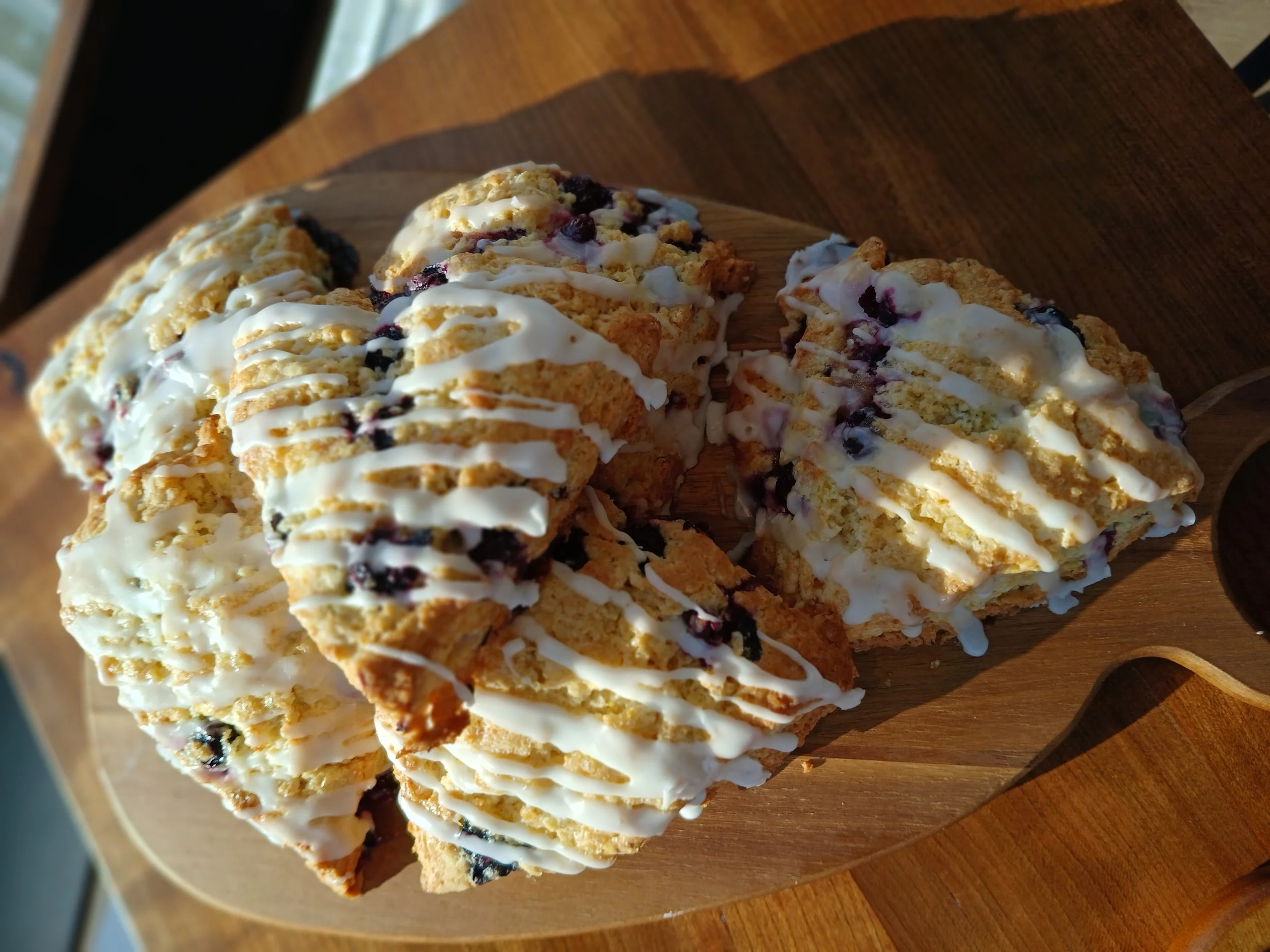 Lemon Blueberry Scones