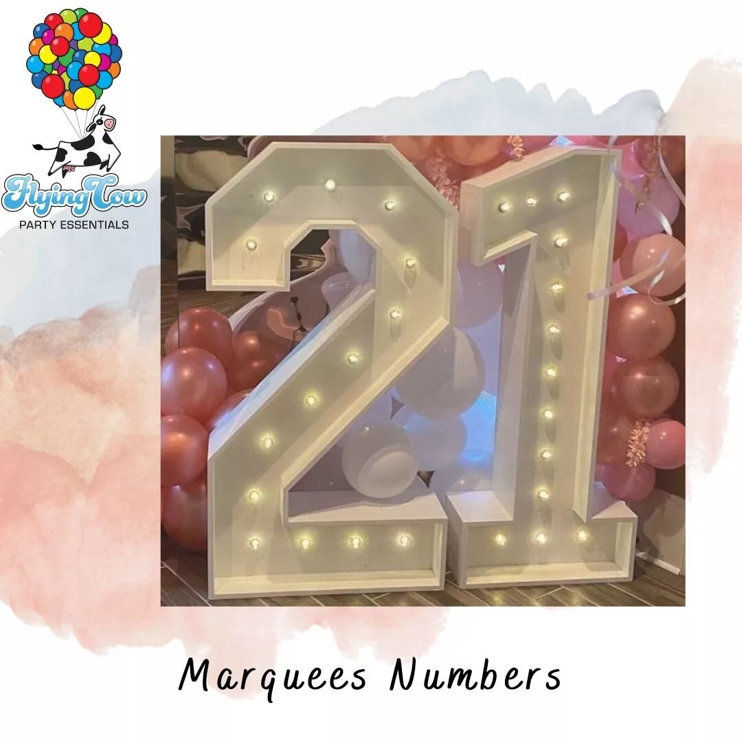 We now have 4 Ft tall marquee numbers ready to rent!

New addition to our inventory!

Reach out for inquires!

#birthdays  #celebration #partyrentals  #events