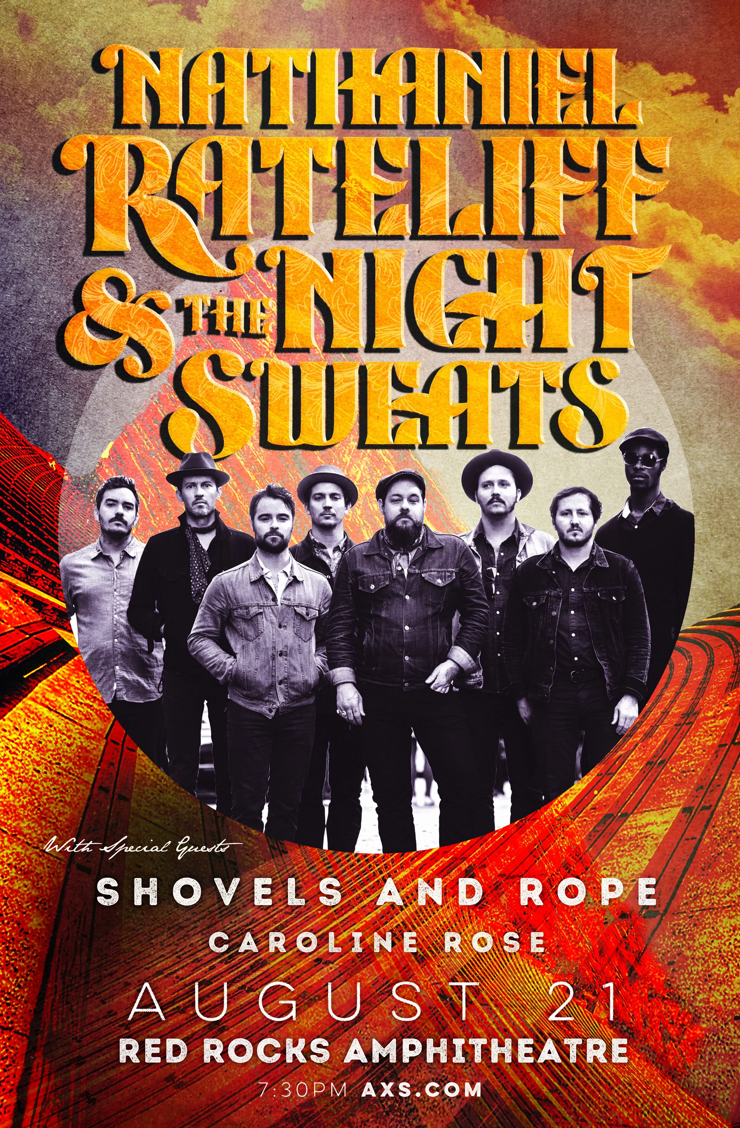 nathaniel rateliff shovels and rope red rocks poster.jpg