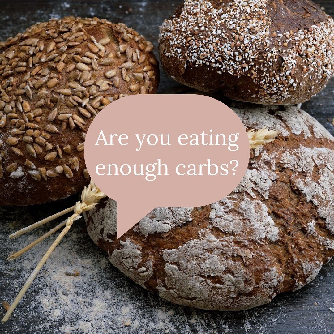 Are you getting enough carbs?
 
Many of us try very low carb diets in an attempt to lose weight. But it&rsquo;s not for everyone and in my view, not sustainable for long periods of time. What are the signs that you maybe aren&rsquo;t giving your body