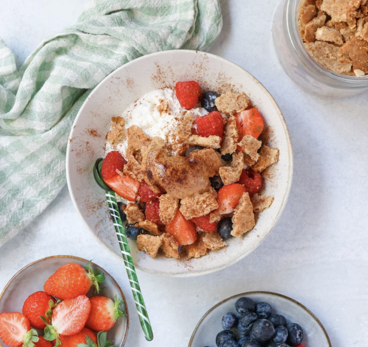 Sweet Berry Cottage Cheese Bowl