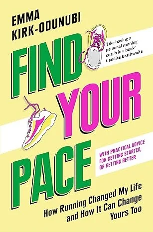 Colourful book cover entitled Find Your Pace