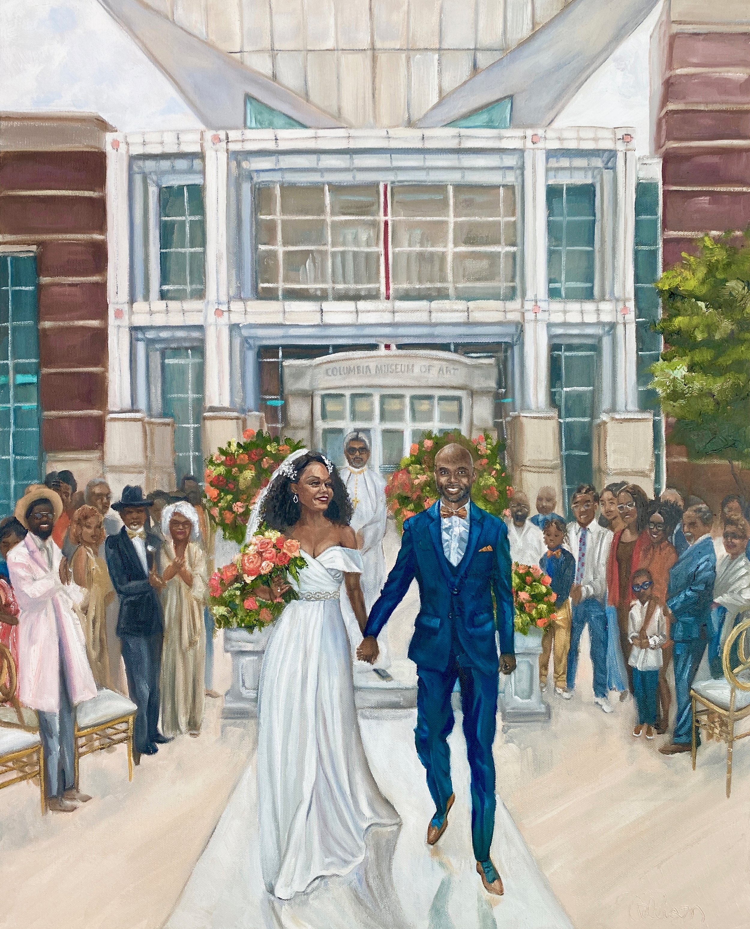 Wedding Ceremony - Columbia Museum of Art, Columbia SC