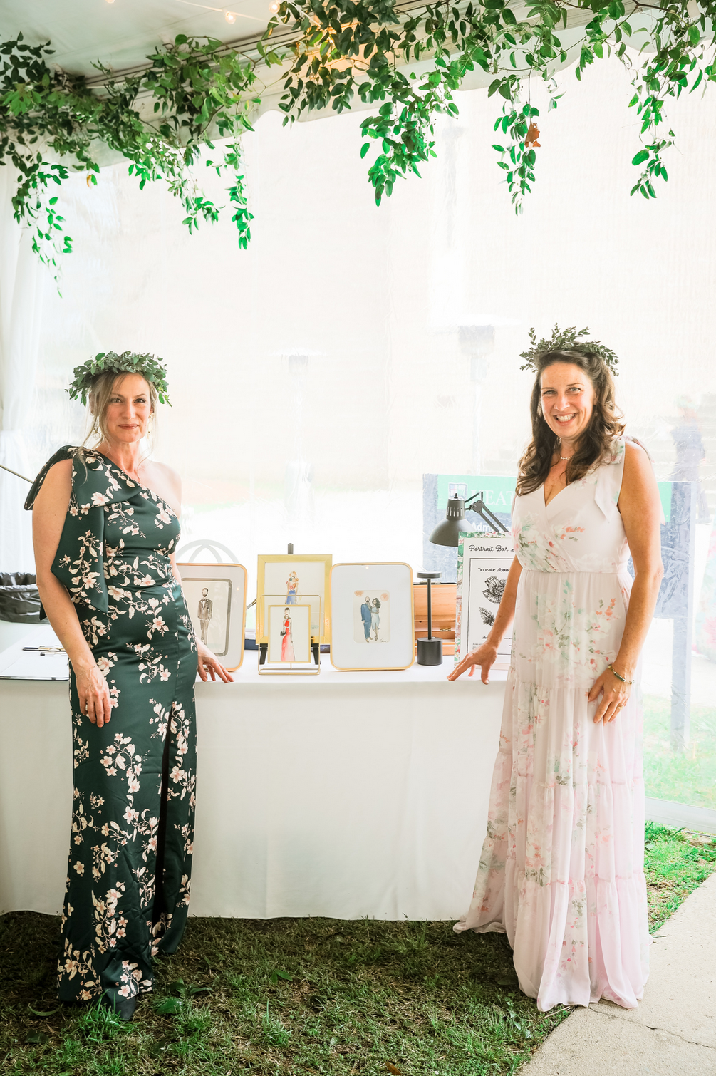 Live Portraits to Benefit Heathwood Hall ES - Columbia, SC - Sponsored by Abacus Planning Group