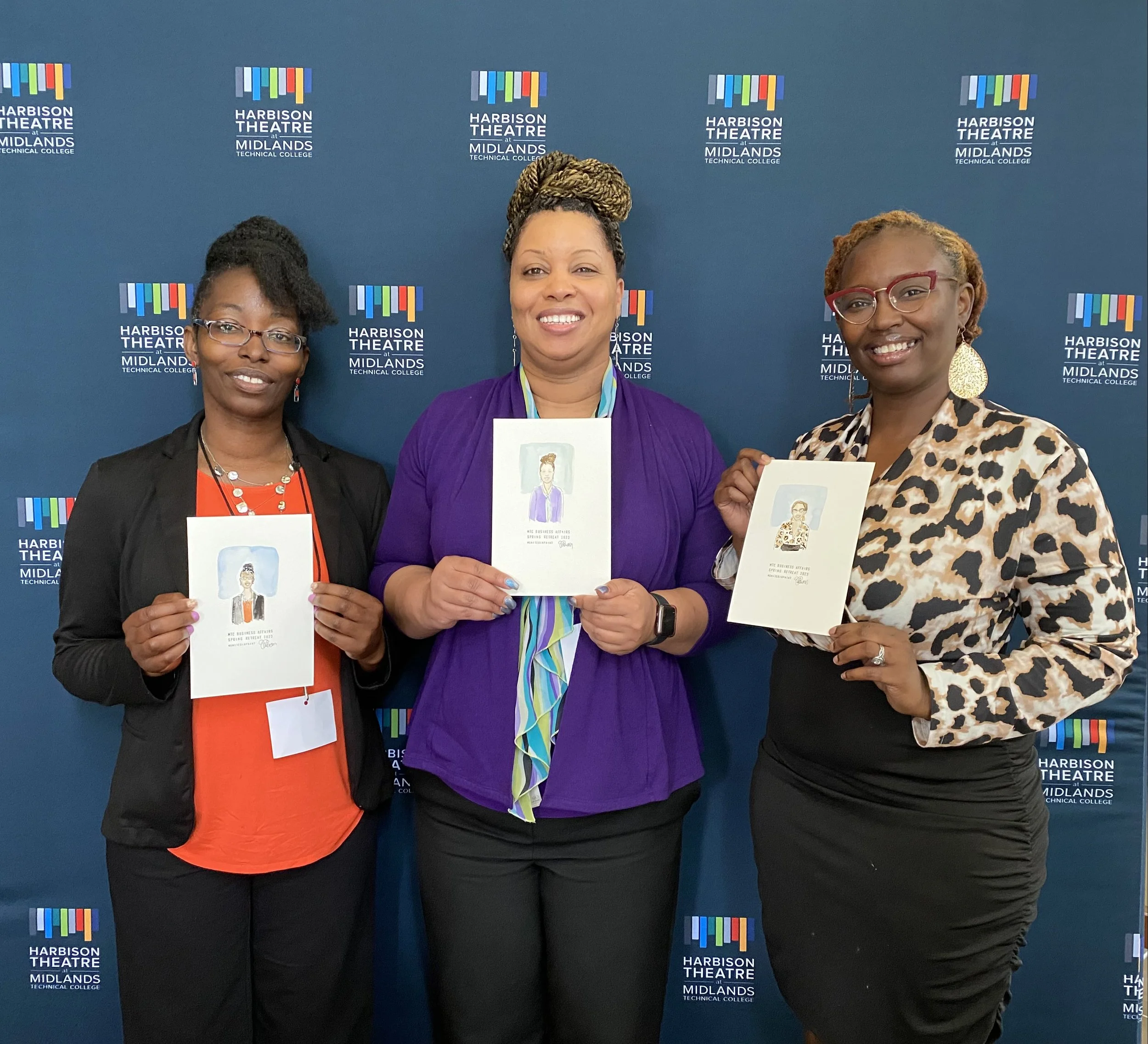 Midlands Tech Live Portraits - Harbison Theater, Irmo SC