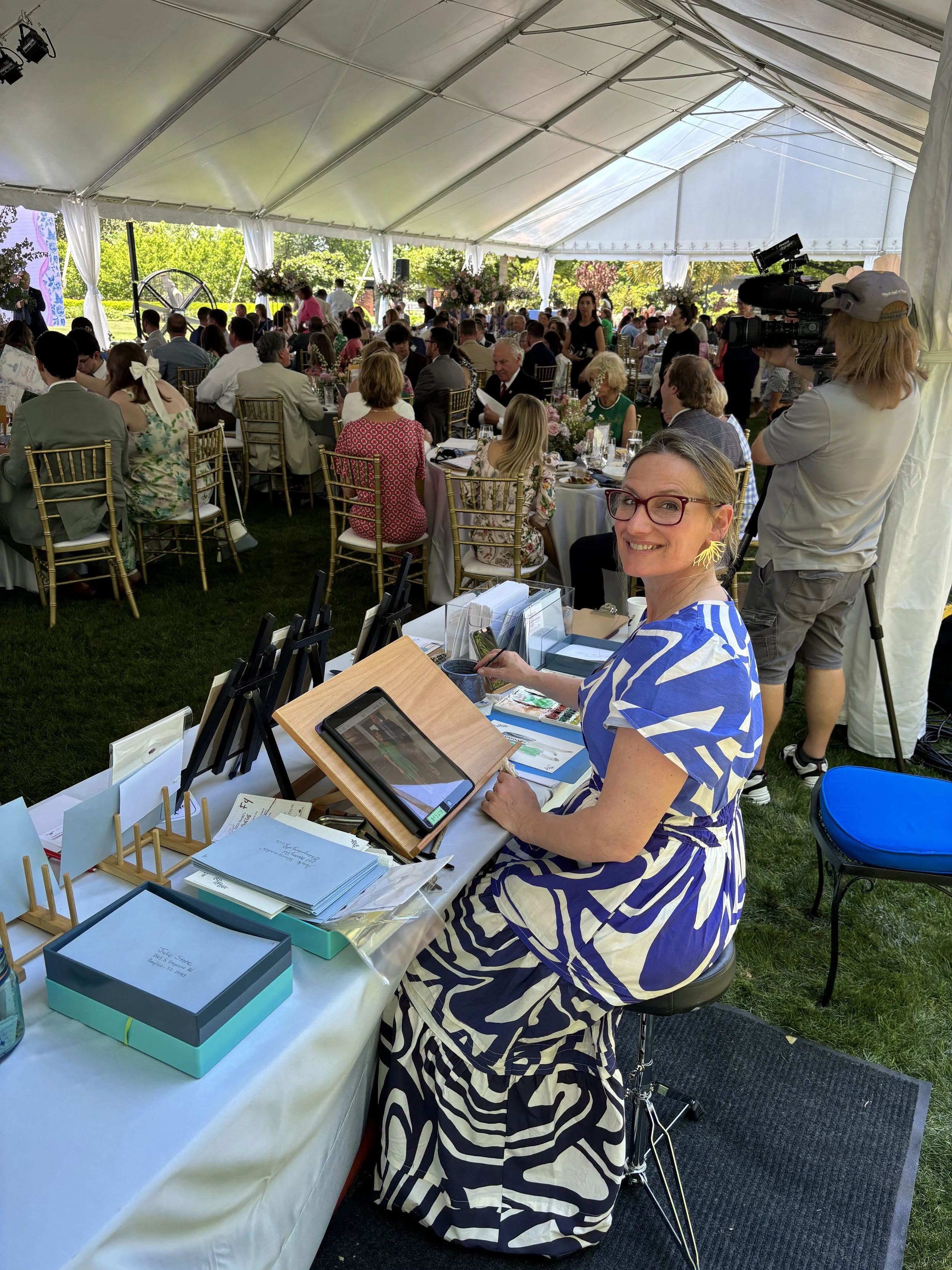 The Portrait Bar - Teacher of the Year 2025 Gala - Governor's Mansion, Columbia SC