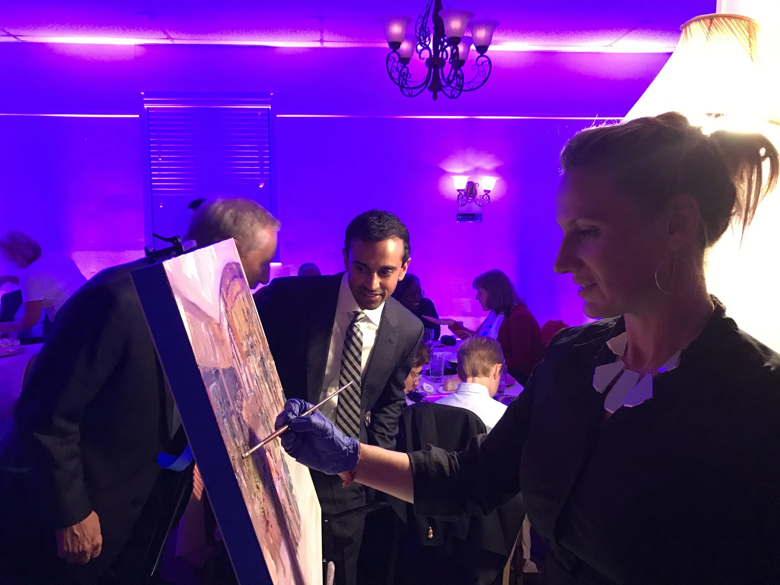Live Painting to Benefit the Vision Resource Center - Fayetteville, NC