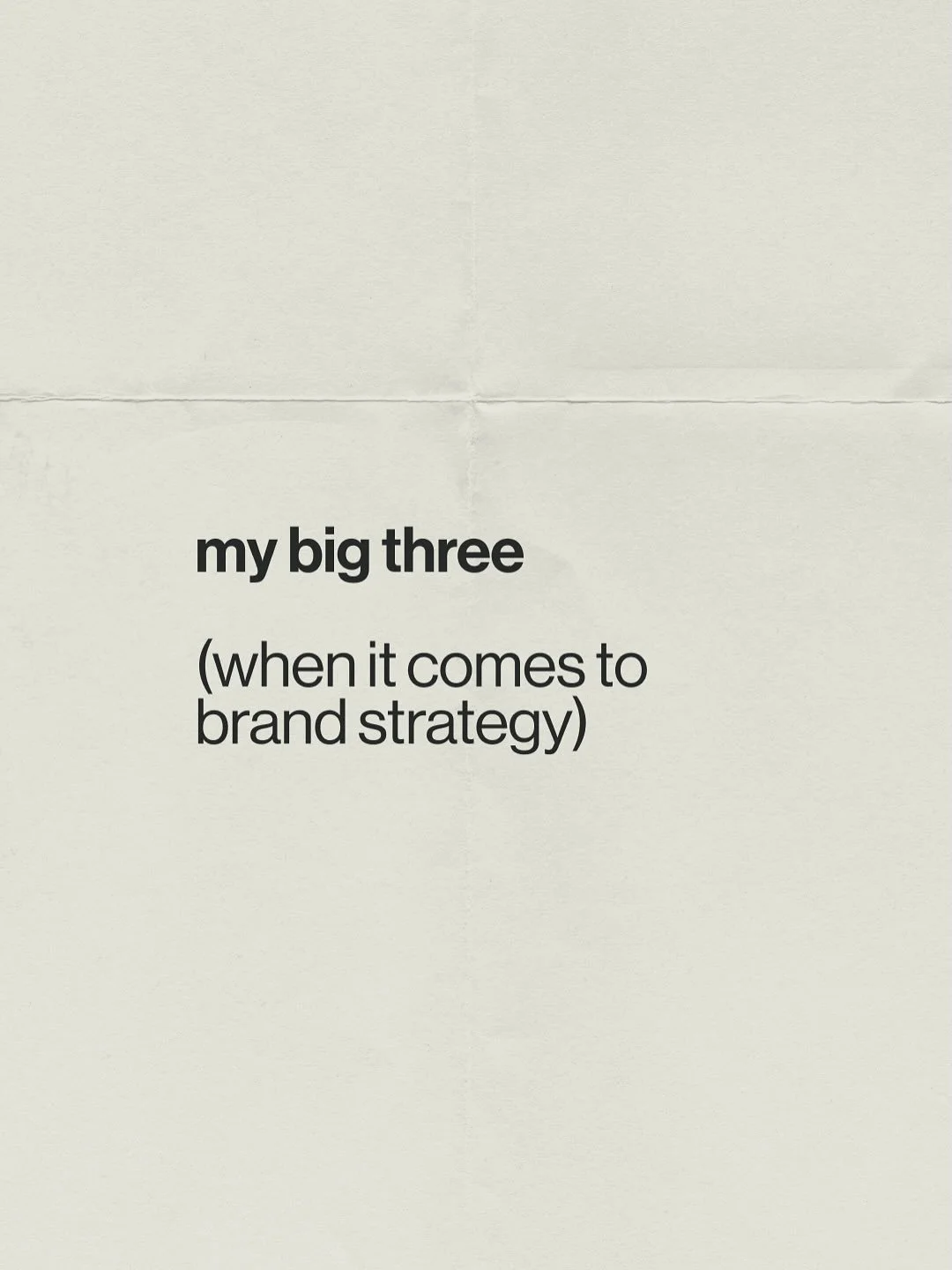 Branding is more than picking out your favorite fonts &amp; colors. 

It starts with a foundation based on discovery. In my process, I like to look at the audience, competition &amp; the market to find gaps &amp; come up with a unique strategy to fil