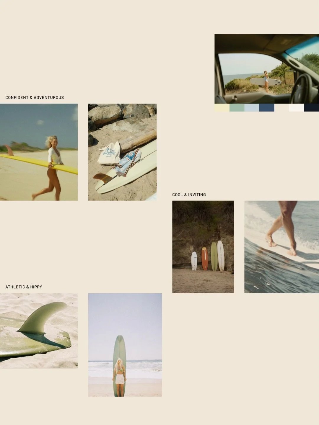 A look at the mood board for a project we just wrapped up!! 

#creativedirection #branddesigner #designstudio #brandstudio #surfwearbrand