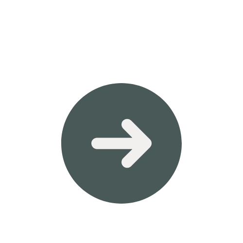A black circle with a gray centers and an arrow pointing to the right.