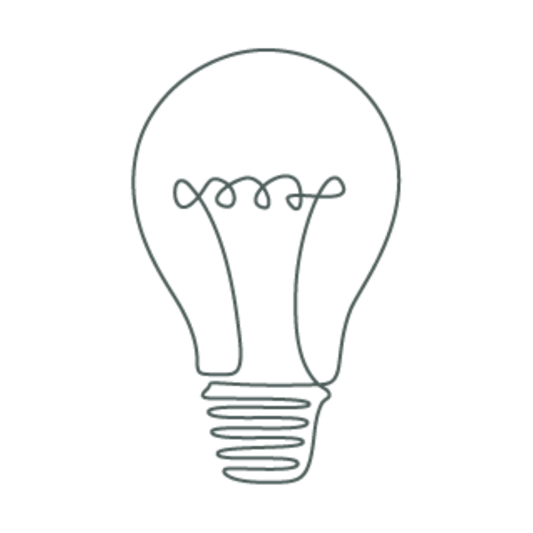 A person holding a light bulb with the text 'GREAT IDEAS' inside it.