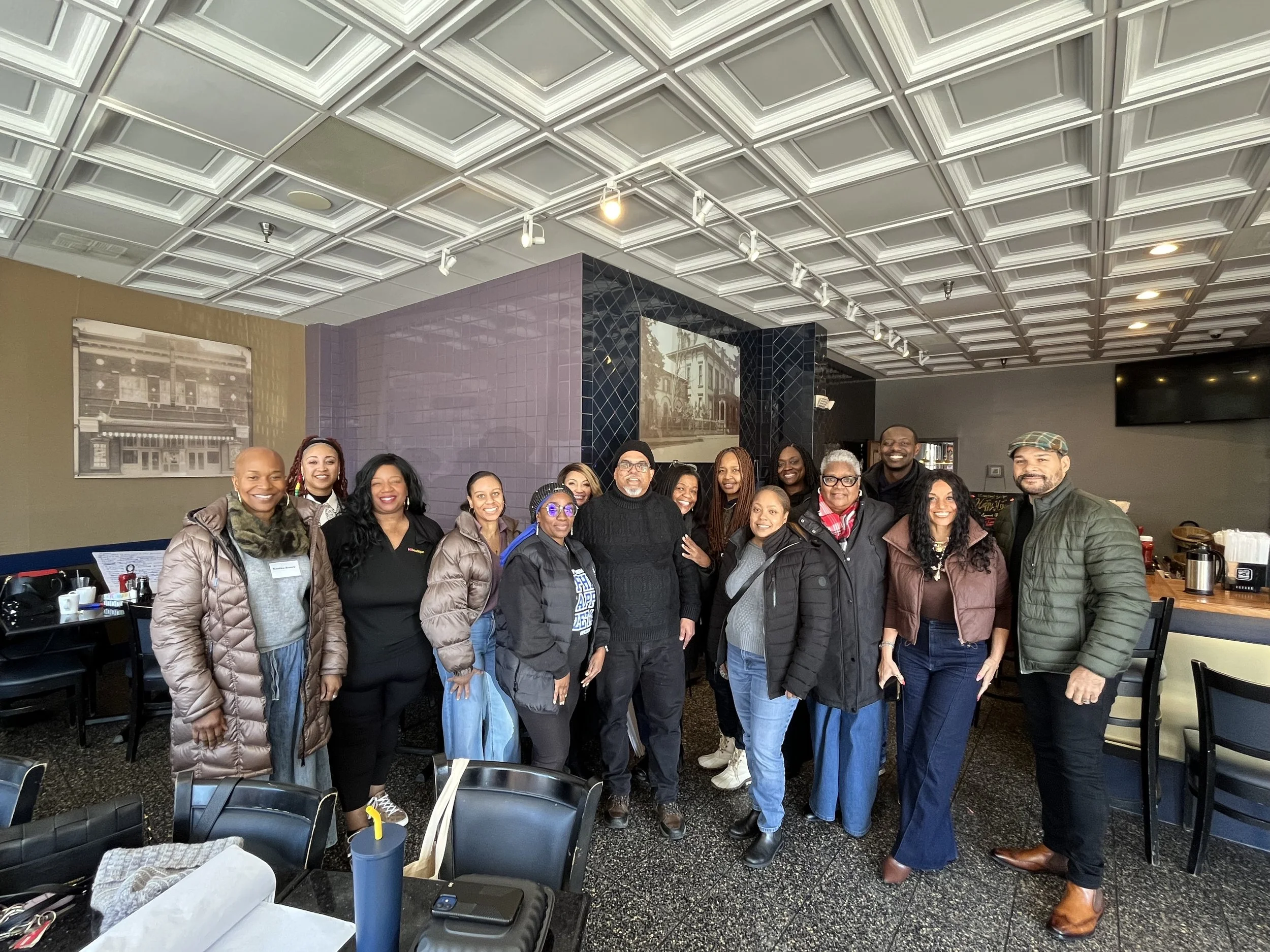 Ethos108-DMV, Iron-Sharpens-Iron Vision Board Workshop Breakfast