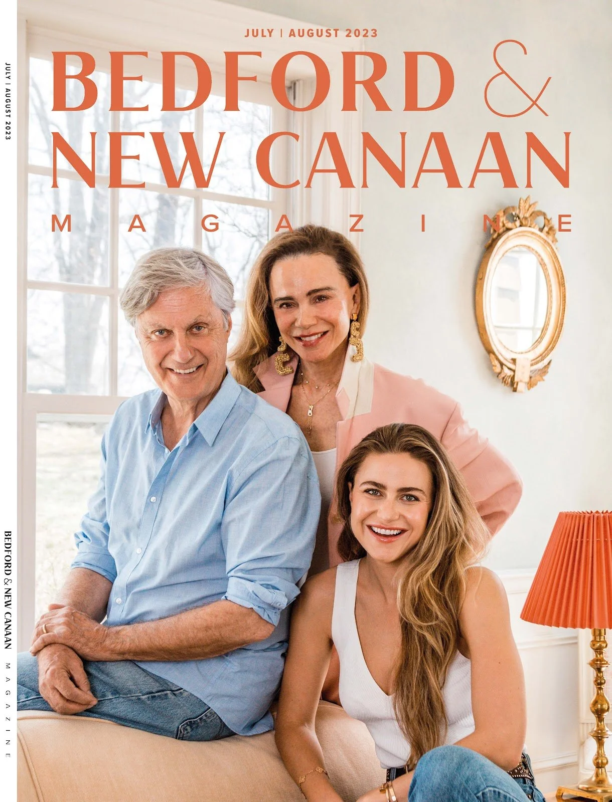I am so proud to be included in the Bedford New Canaan July/August 2023 Edition
