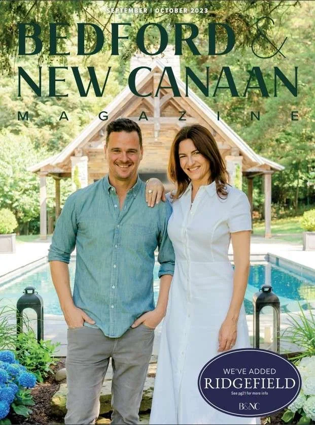 I am so proud to be included in the Bedford New Canaan September/October 2023 Edition