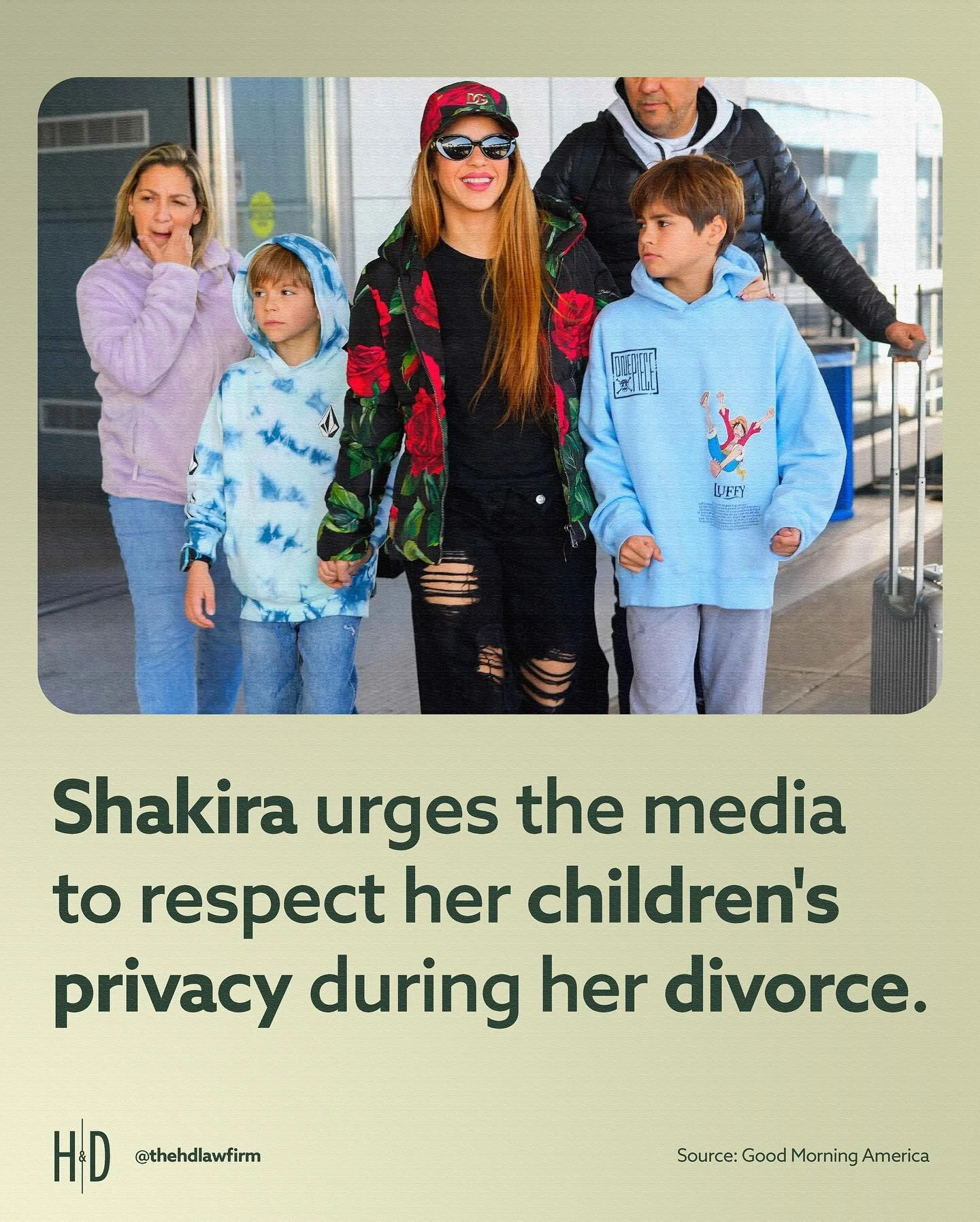 Divorce is hard to go through especially when it feels like the whole world has eyes on you and your family. 
Although we agree that the media should leave Shakira and her family alone at this time, we also think this serves as a good example showin