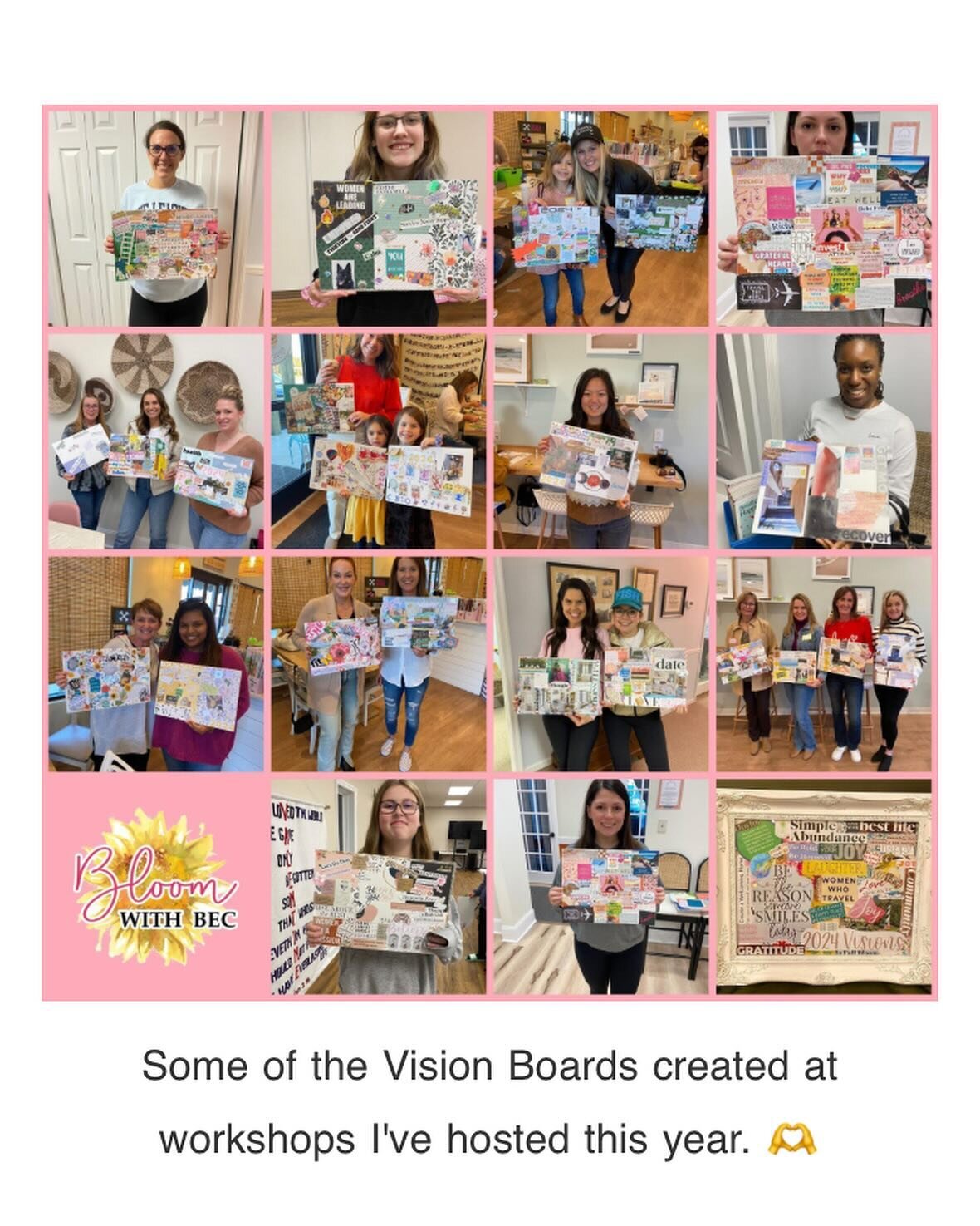 A vision board is a visual representation (&amp; reminder) of your goals and dreams! The life you are working to create for yourself. ✨

If you&rsquo;ve never made one, or need to update yours, I invite you to grab my ✨free✨ vision board workbook! It