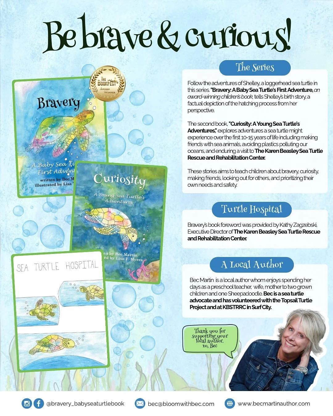 I'm thrilled to highlight the work of the dedicated volunteers who run The Karen Beasley Sea Turtle Rescue &amp; Rehabilitation Center in Surf City, NC.  @seaturtlehospital 

Did you know 🤔 I was honored to volunteer at the KBSTRRC back in 2020-2021