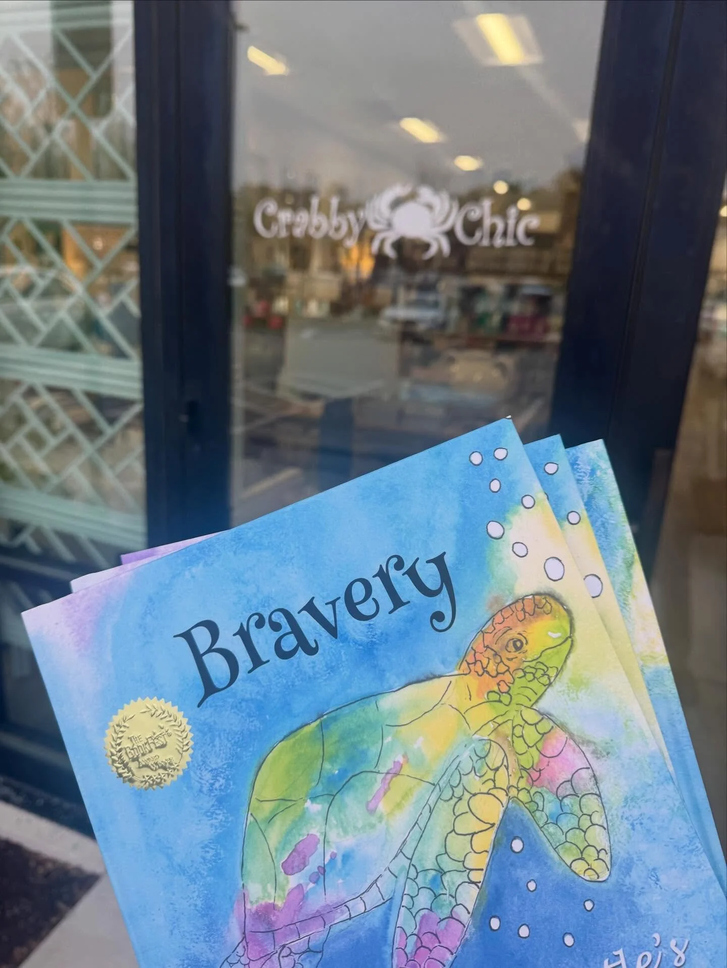 Book restock alert!! 

Signed copies of both Bravery &amp; Curiosity available at @crabbychicnc !! 🫶🏻🌊🐢🐙🪸

#restock #childrensbook #childrensliterature #braverybabyseaturtlebook #seaturtleconservation