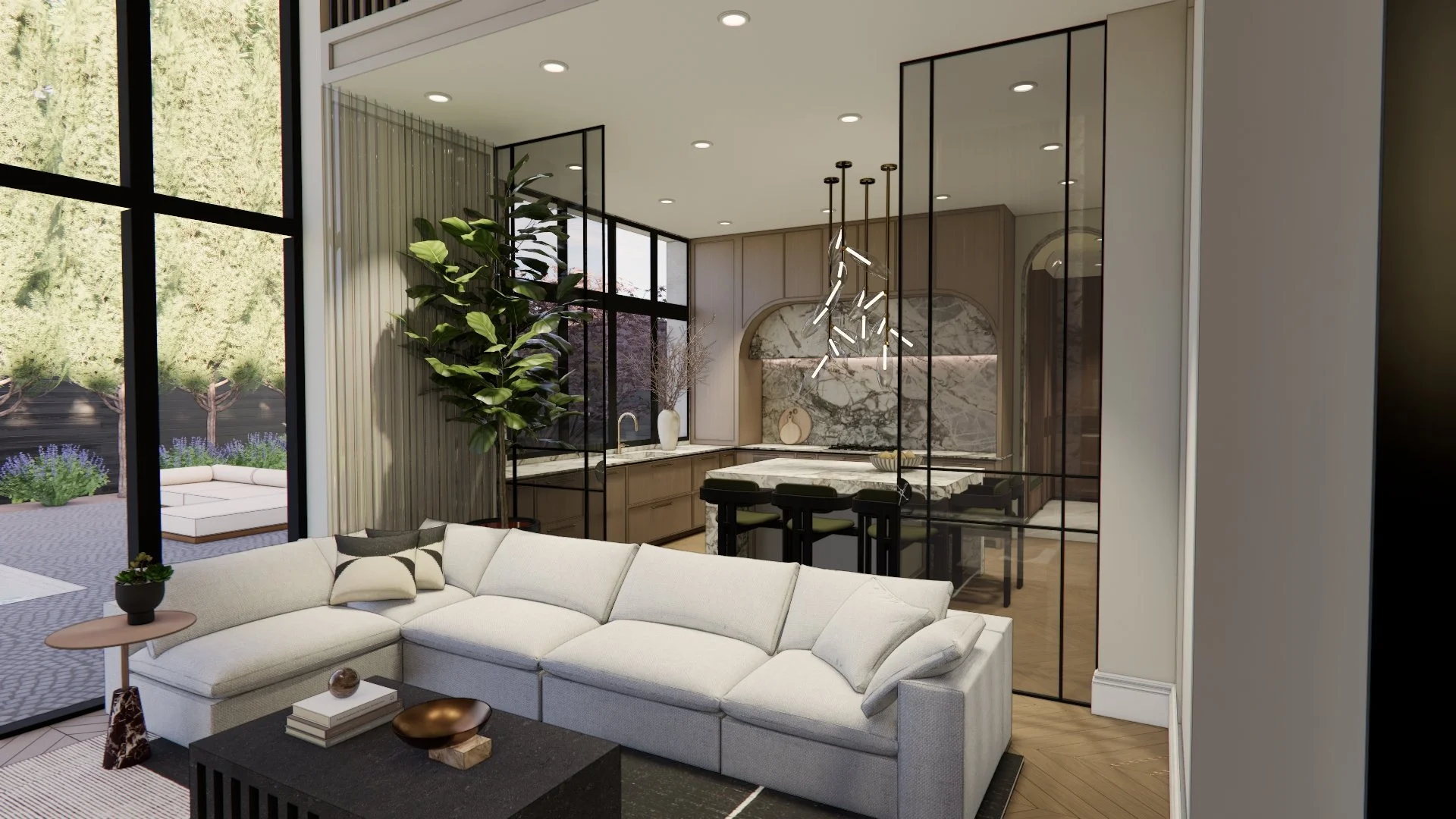 RENDERINGS BY J.W. INTERIORS